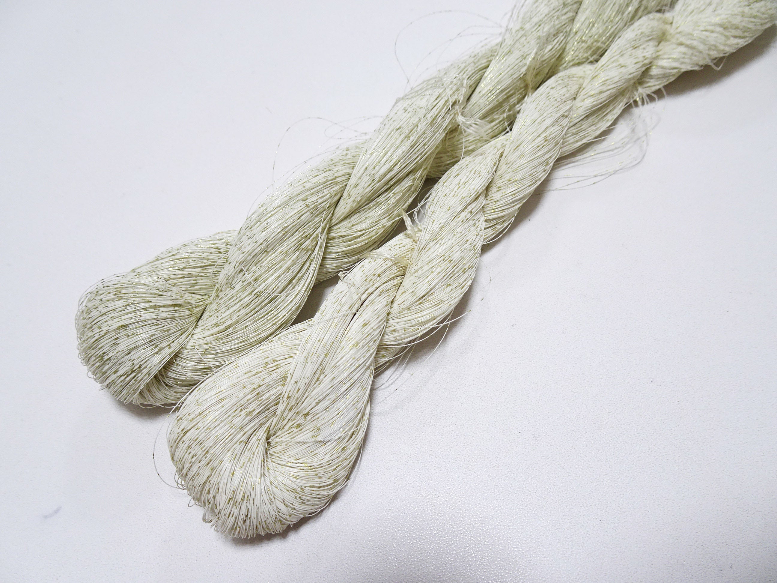 Special price! Japanese Vintage Super Rare Urushi (japanese lacquer) Kinsunago thread 2sets Over 1500M  0.16mm  12603