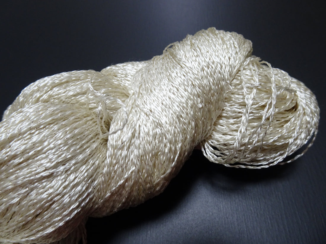 Japanese Vintage High Class Rare Silk Thread Mixture of Gold embroidery 17694