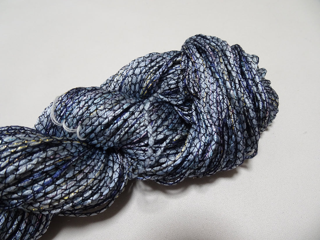 Japanese Tanaka Gen Silk – One-of-a-Kind Hand-Dyed Artistic Silk Thread, Rare Japanese Artisan Yarn, Limited Stock 16506