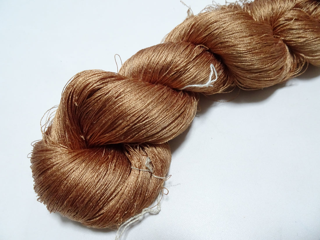 Japanese Vintage Twisted Silk Thread Embroidery 17129