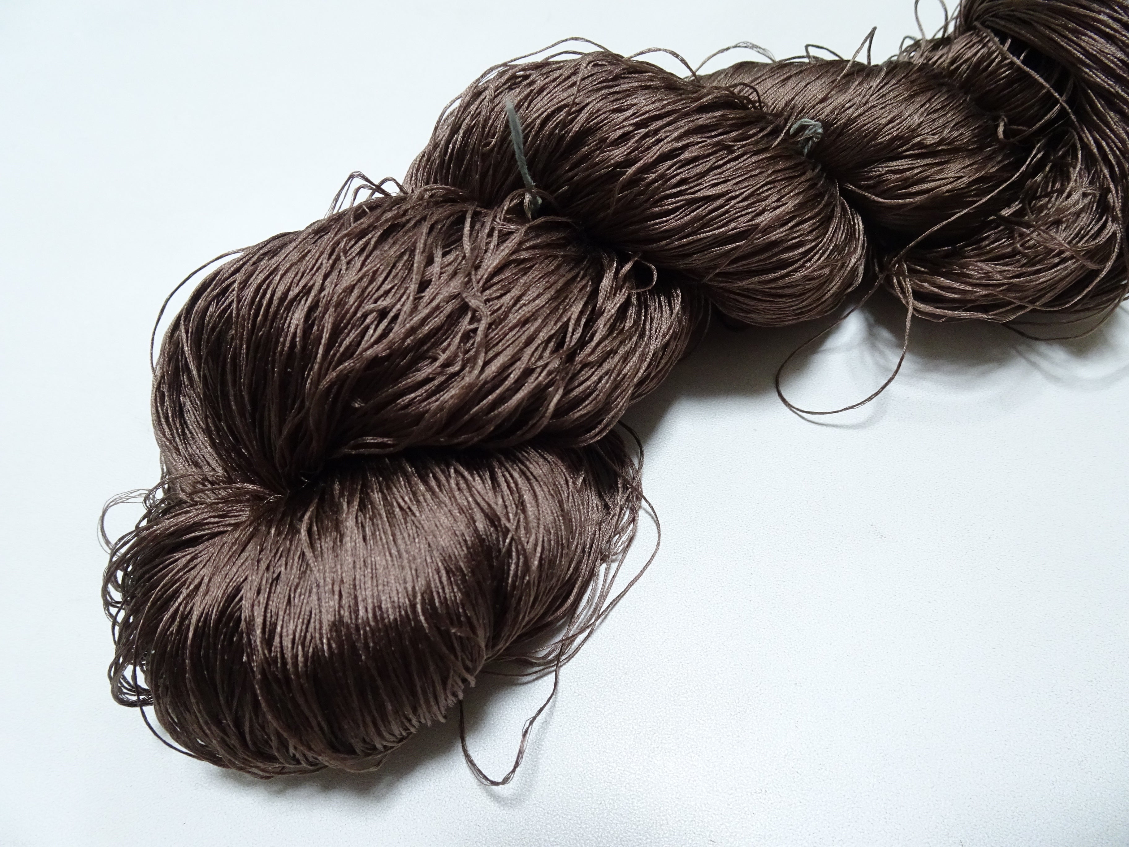 Japanese Vintage 6 Loose-Twist Silk Threads 19246