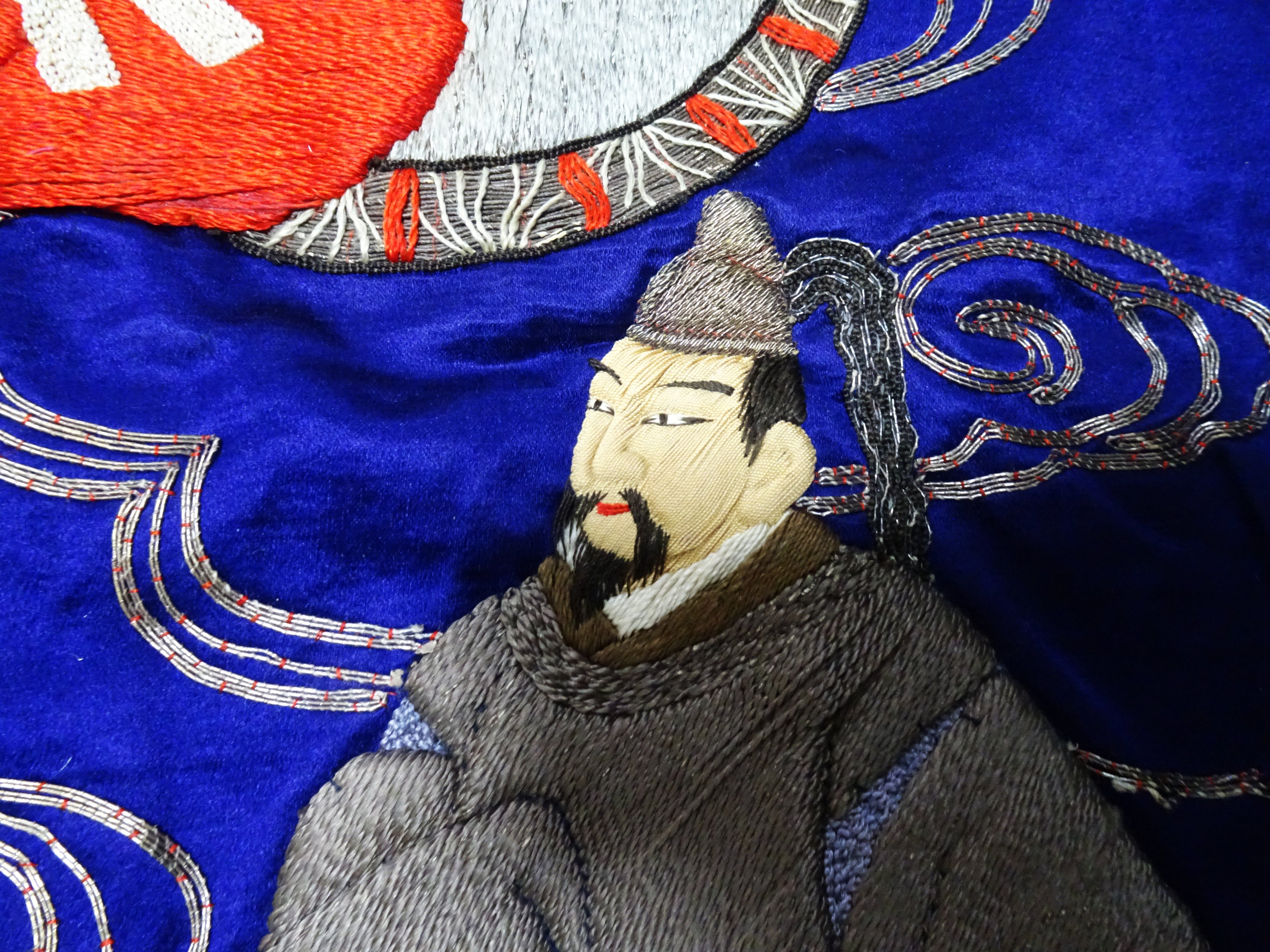 Japanese Antique high quality Super Rare Fukusa  Embroidery 7681