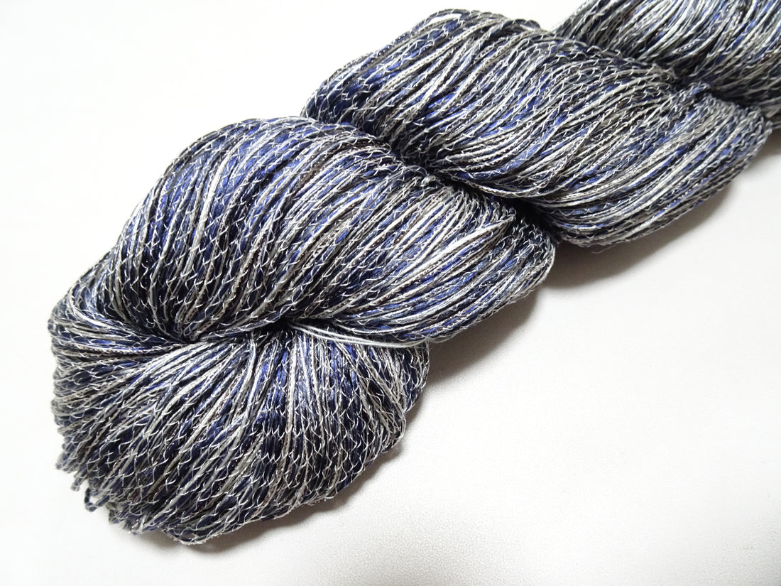 Japanese Tanaka Gen Silk – One-of-a-Kind Hand-Dyed Artistic Silk Thread, Rare Japanese Artisan Yarn, Limited Stock 19111
