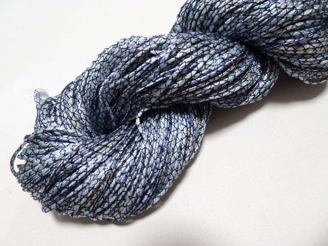 Japanese Tanaka Gen Silk – One-of-a-Kind Hand-Dyed Artistic Silk Thread, Rare Japanese Artisan Yarn, Limited Stock 16506