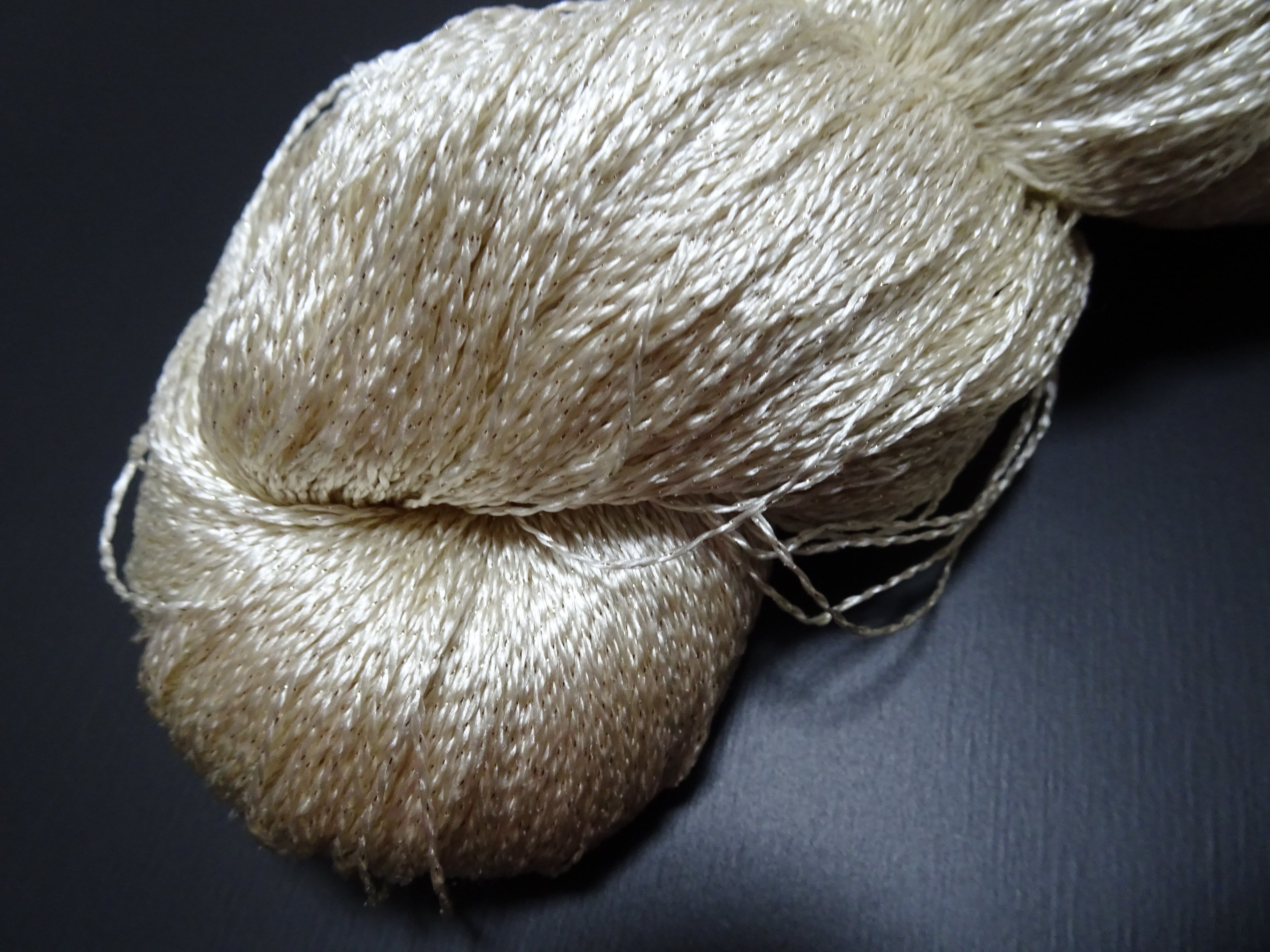 Japanese Vintage High Class Rare Silk Thread Mixture of Gold embroidery 17694