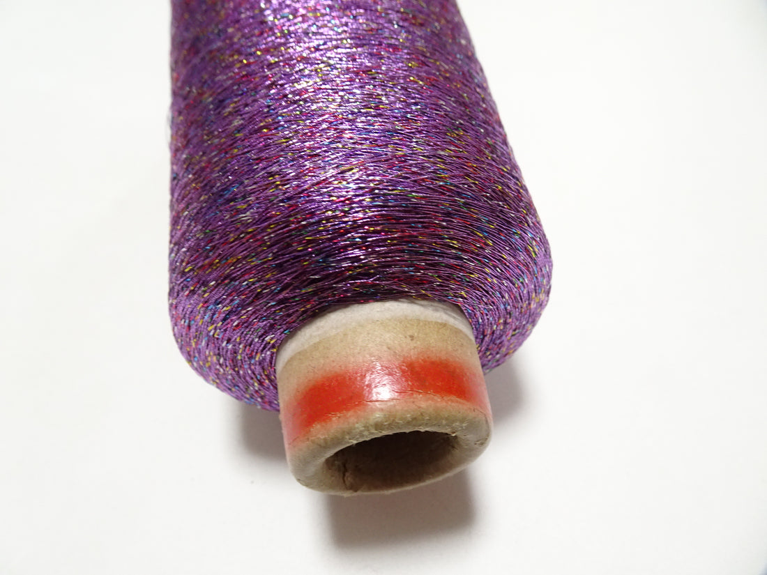 Super Special price! Japanese vintage metallic lame thread embroidery 5000M 9341