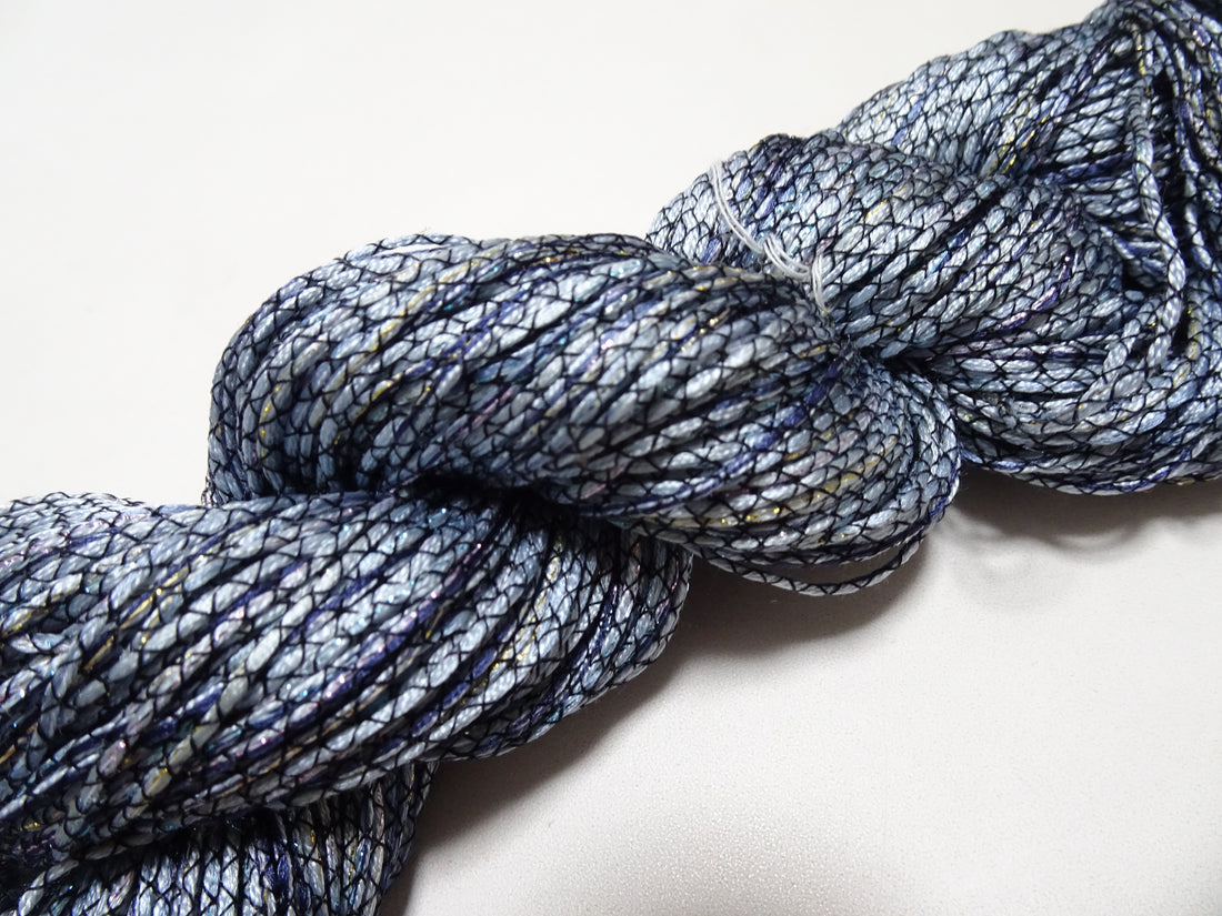 Japanese Tanaka Gen Silk – One-of-a-Kind Hand-Dyed Artistic Silk Thread, Rare Japanese Artisan Yarn, Limited Stock 16506
