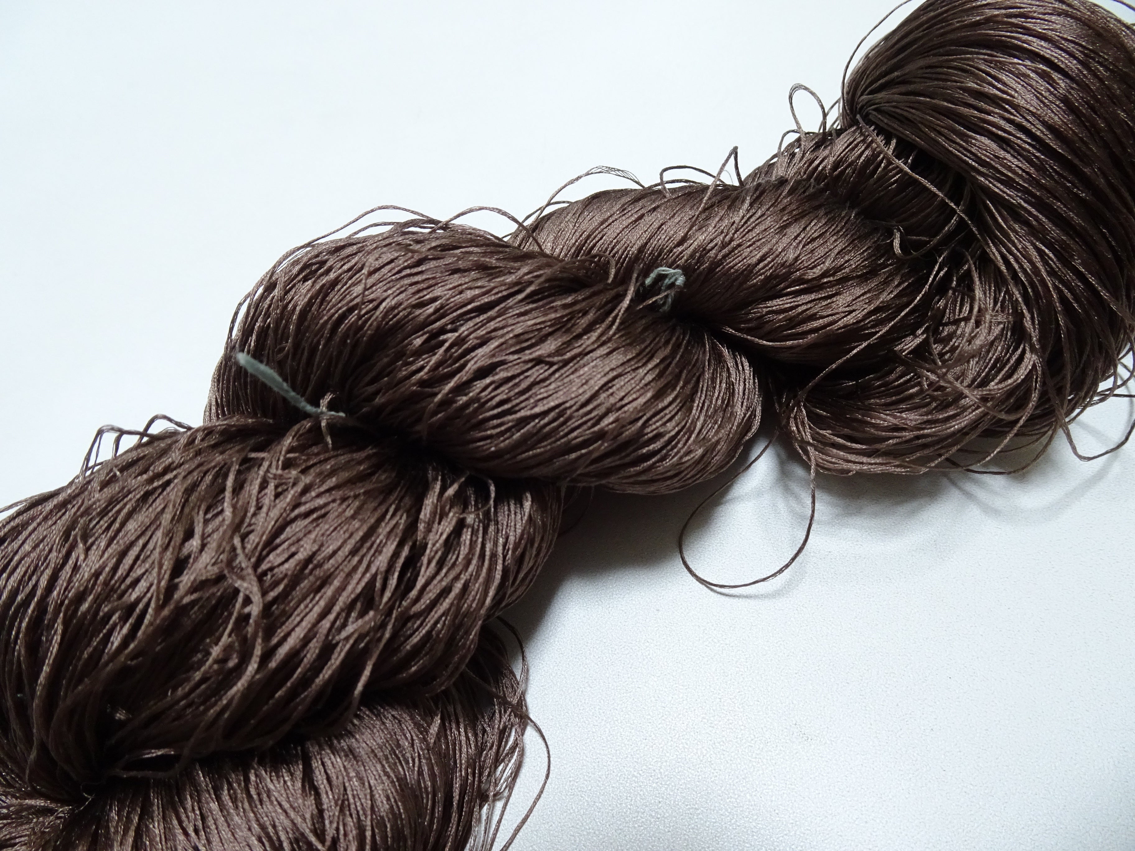 Japanese Vintage 6 Loose-Twist Silk Threads 19246