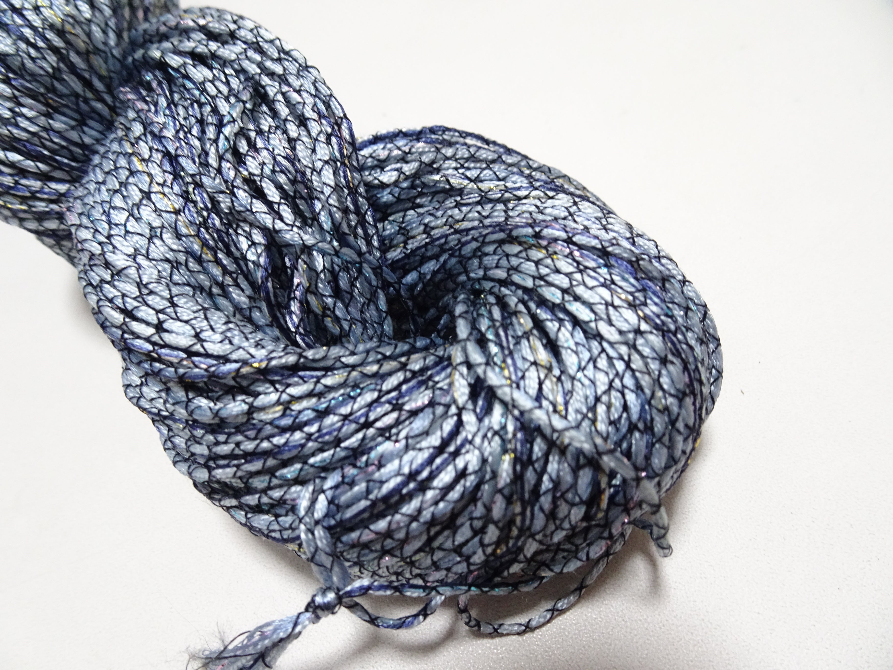 Japanese Tanaka Gen Silk – One-of-a-Kind Hand-Dyed Artistic Silk Thread, Rare Japanese Artisan Yarn, Limited Stock 16506