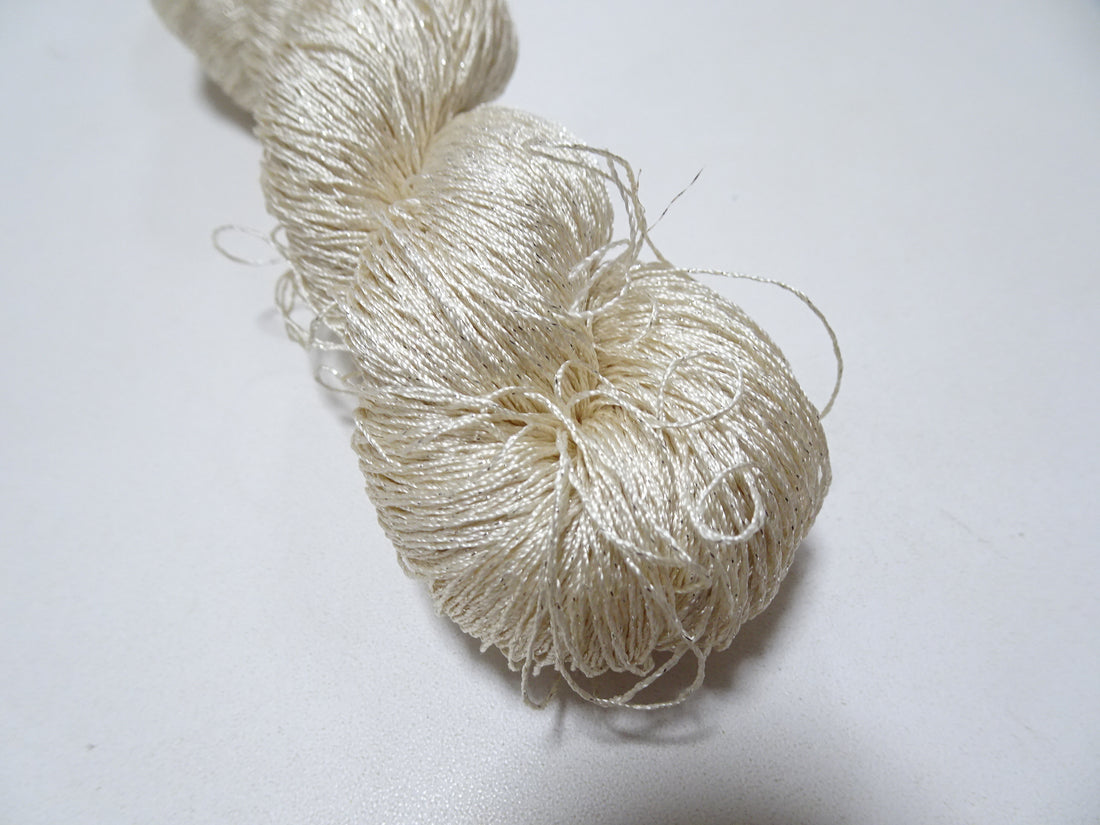 Japanese vintage high class rare silk thread Mixture of Gold embroidery 9514