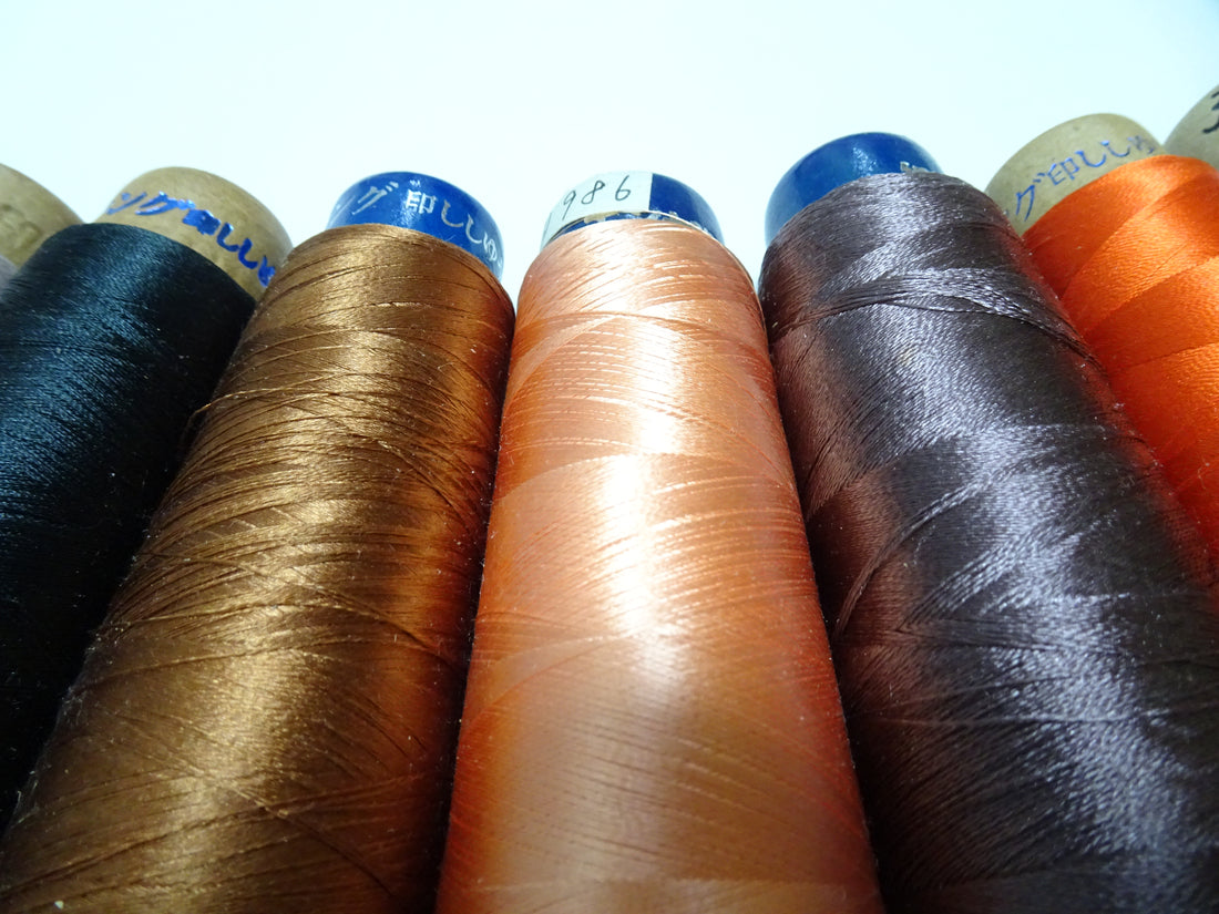 Special Price!! Japanese vintage silk thread 10sets embroidery Over 6,000 meters  16364