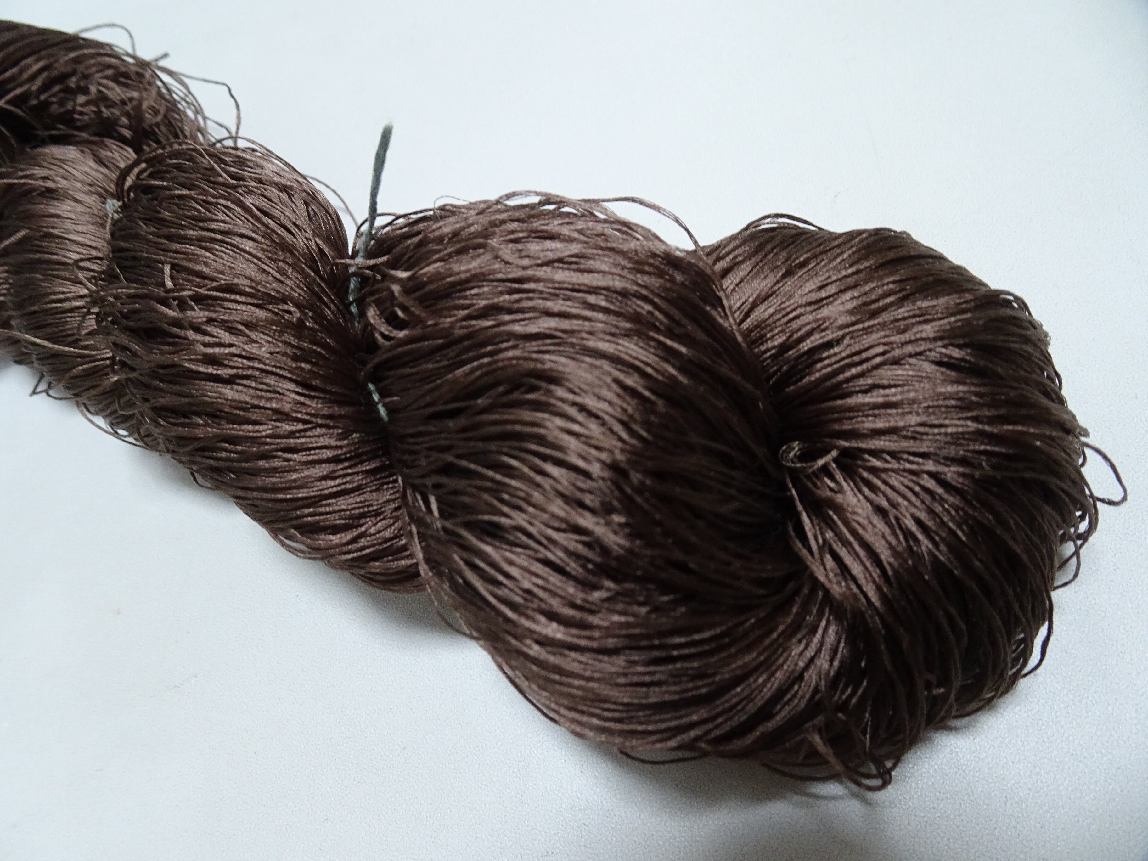 Japanese Vintage 6 Loose-Twist Silk Threads 19246
