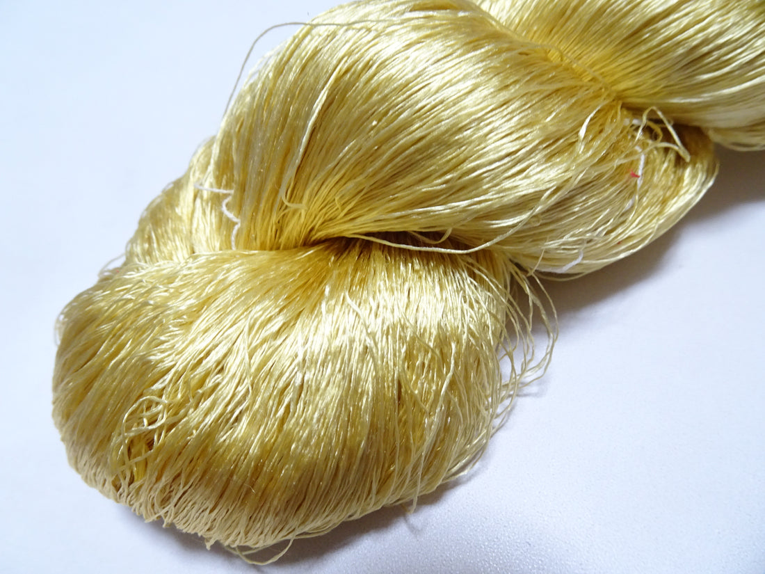 Japanese Vintage Loose Twisted Silk Thread Embroidery 16815