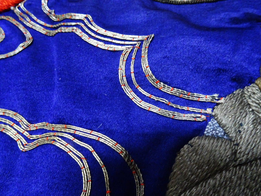 Japanese Antique high quality Super Rare Fukusa  Embroidery 7681