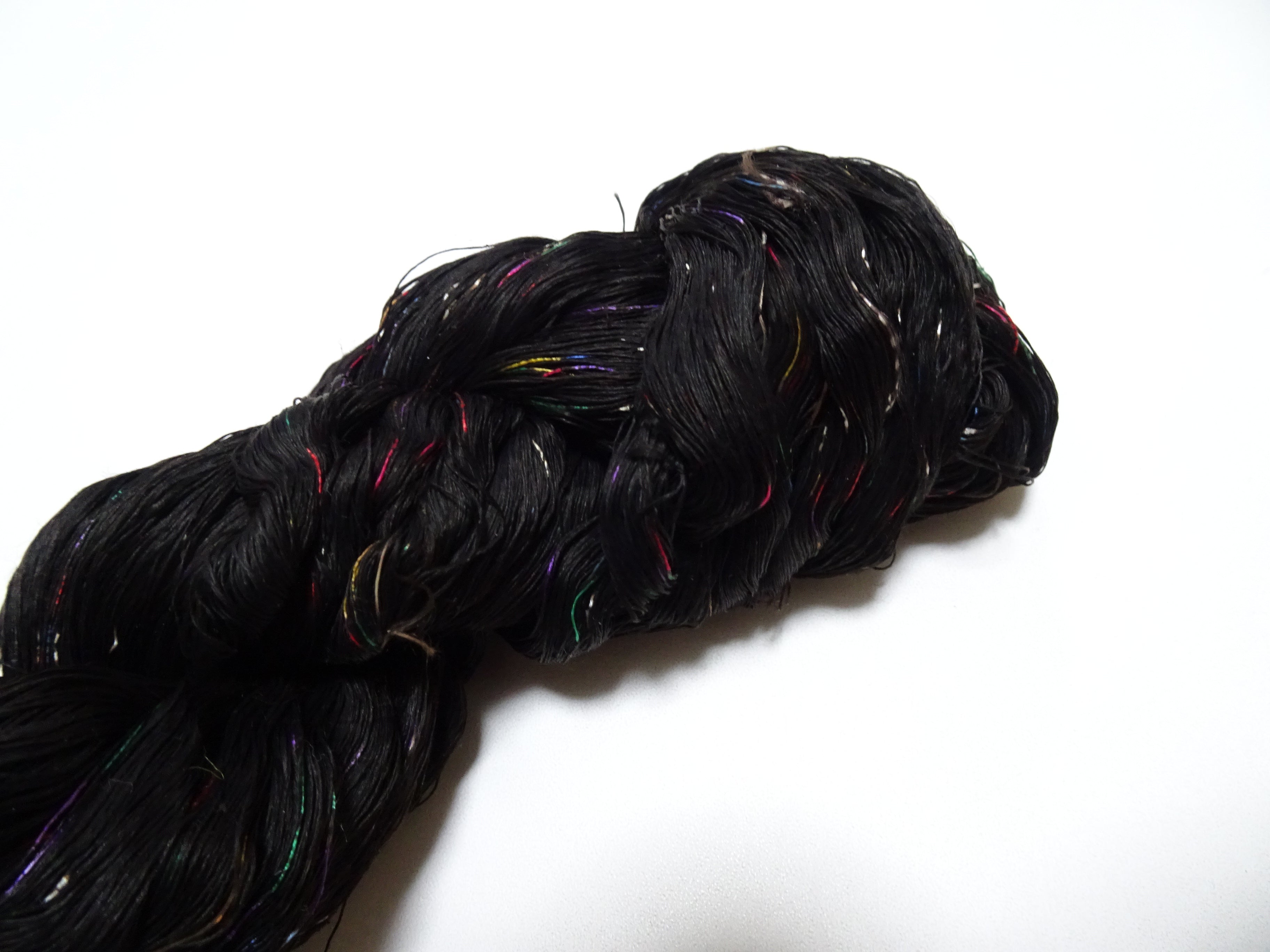 Japanese Vintage Super Rare Mud Dyeing kasuri loose Twisted Silk Thread Various Sets Embroidery & weave 15512