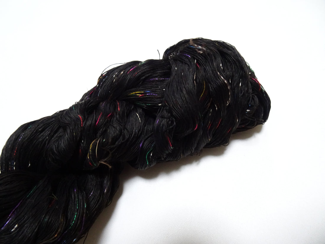 Japanese Vintage Super Rare Mud Dyeing kasuri loose Twisted Silk Thread Various Sets Embroidery & weave 15512