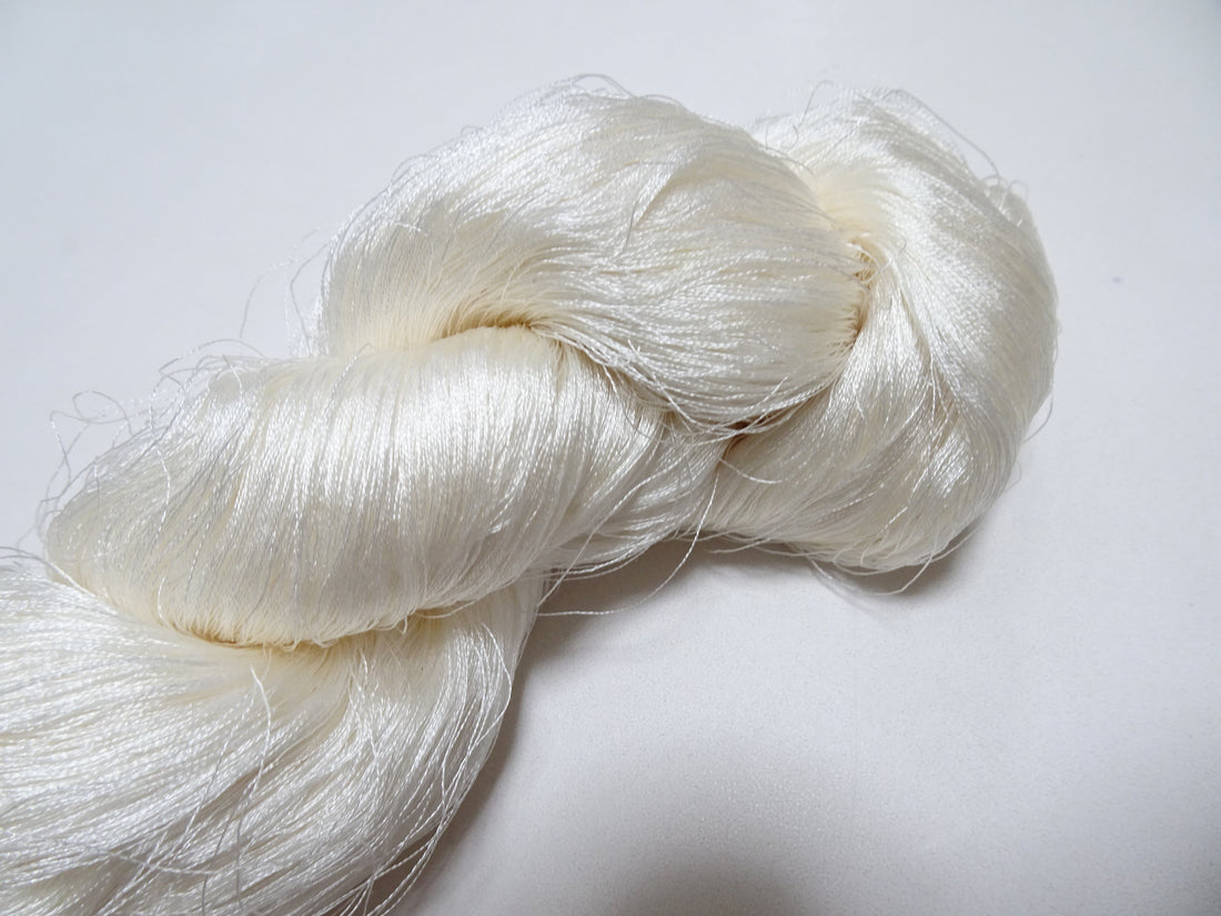 Japanese Vintage Twisted Silk Thread Embroidery 15370