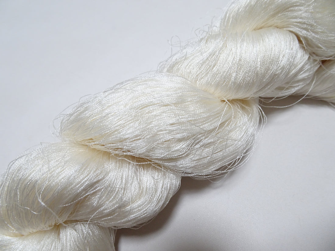 Japanese Vintage Twisted Silk Thread Embroidery 15370