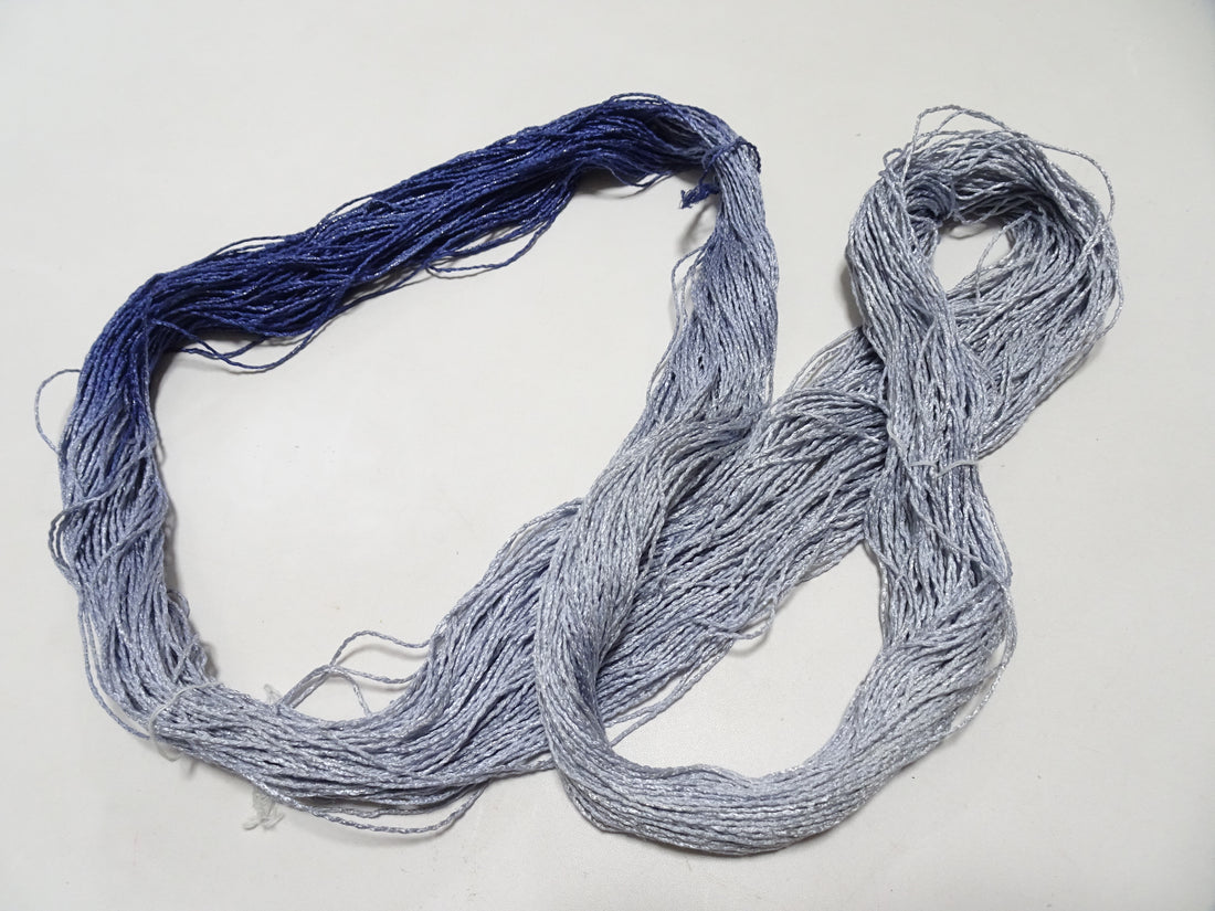 Japanese Tanaka Gen Silk – One-of-a-Kind Hand-Dyed Artistic Silk Thread, Rare Japanese Artisan Yarn, Limited Stock 16507
