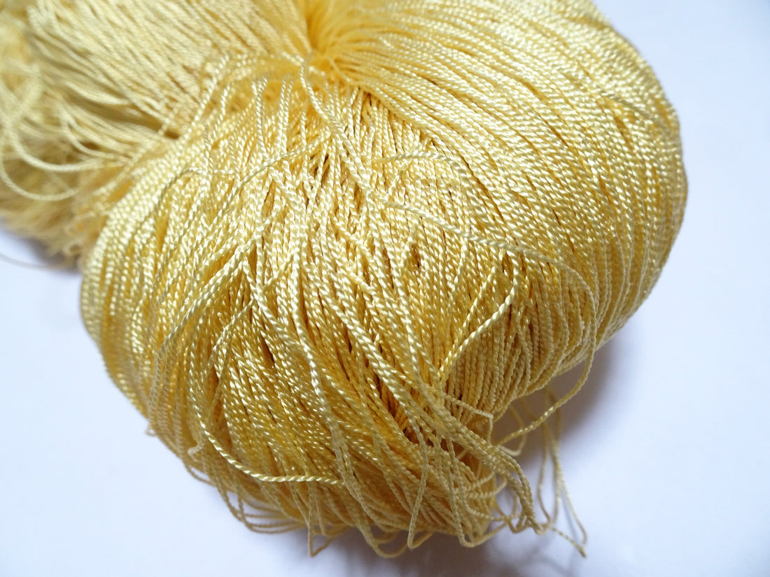 Japanese Vintage Strong Twisted Silk Thread Embroidery & Weaving 15595