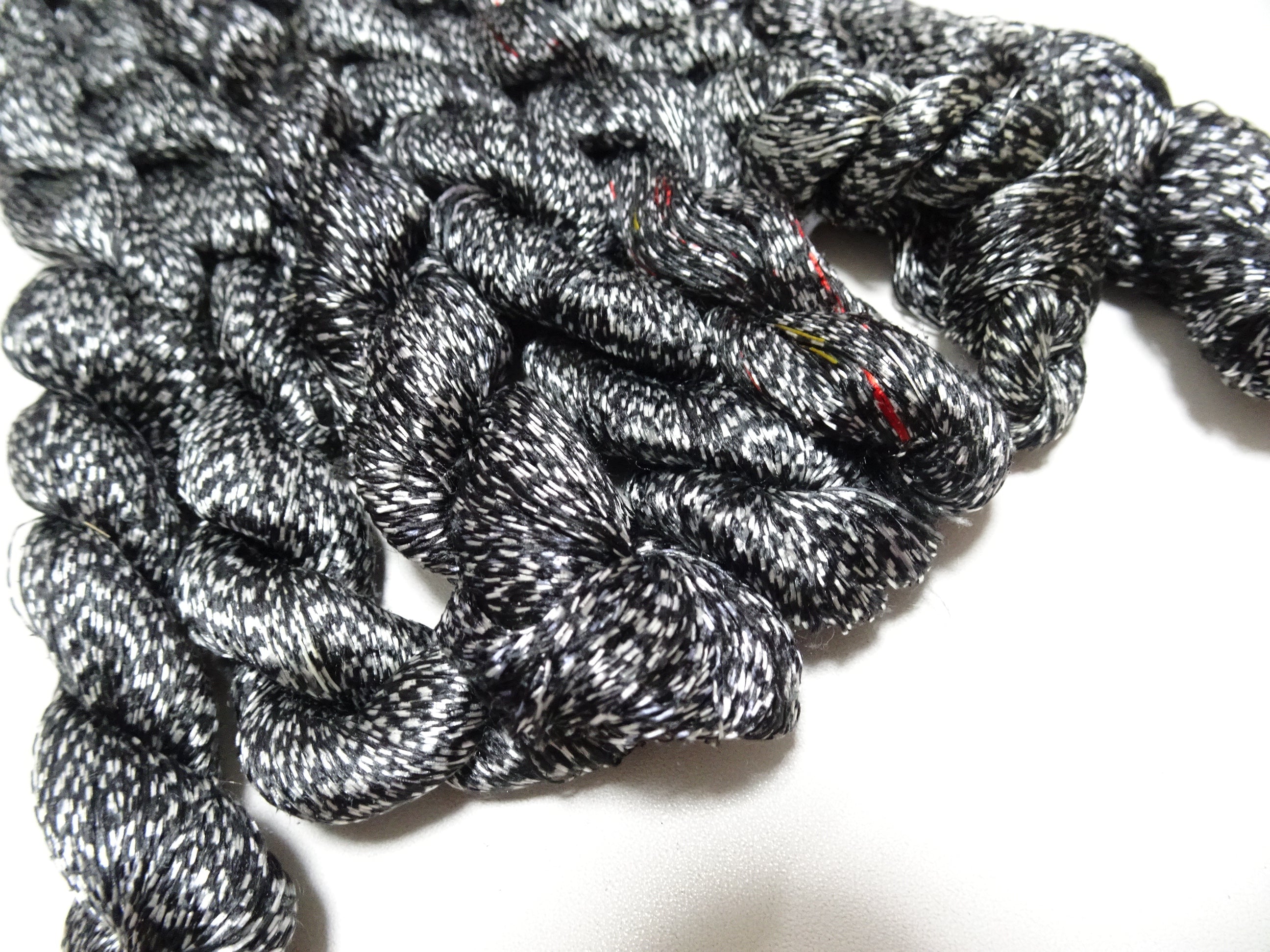 Japanese Vintage Super Rare Mud Dyeing kasuri loose Twisted Silk Thread Sets Embroidery & weave 13414