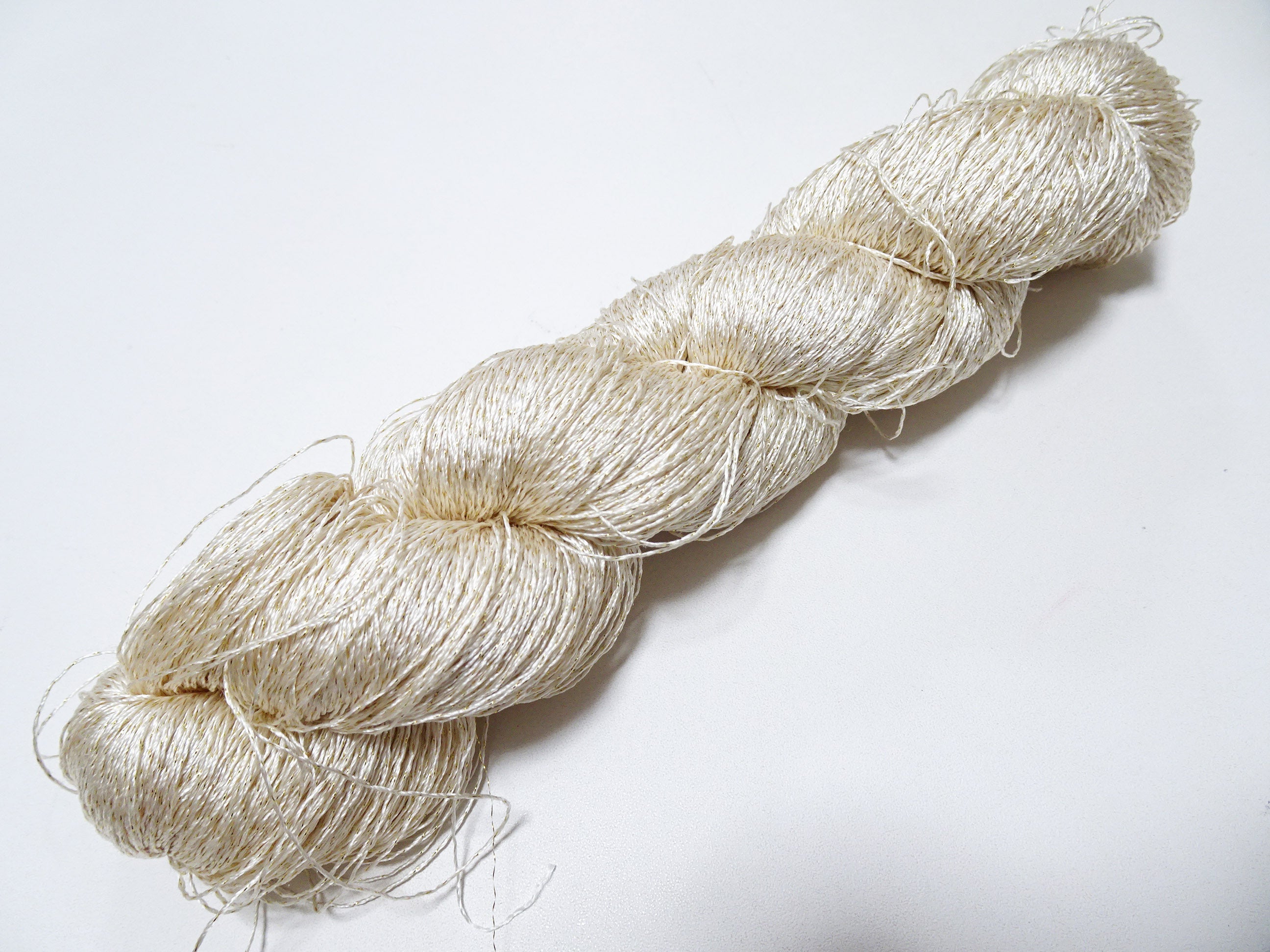 Japanese vintage high class rare silk thread Mixture of Gold embroidery 9516