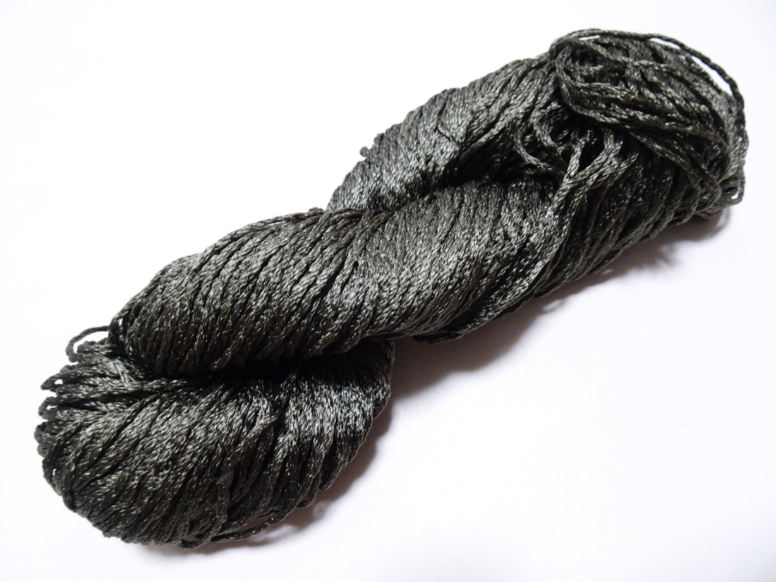 Japanese Tanaka Gen Silk – One-of-a-Kind Hand-Dyed Artistic Silk Thread, Rare Japanese Artisan Yarn, Limited Stock 19113