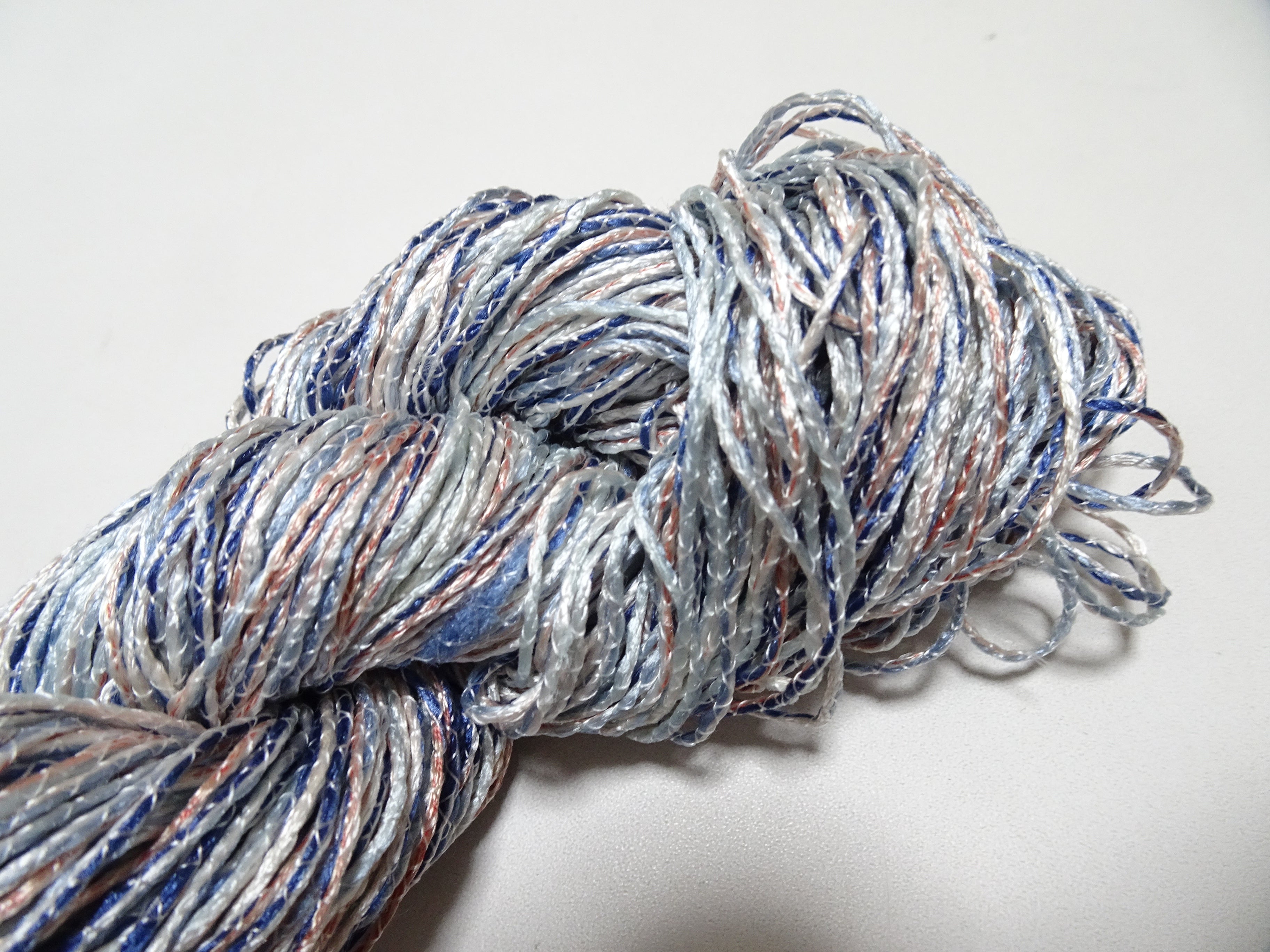 Japanese Tanaka Gen Silk – One-of-a-Kind Hand-Dyed Artistic Silk Thread, Rare Japanese Artisan Yarn, Limited Stock 16508