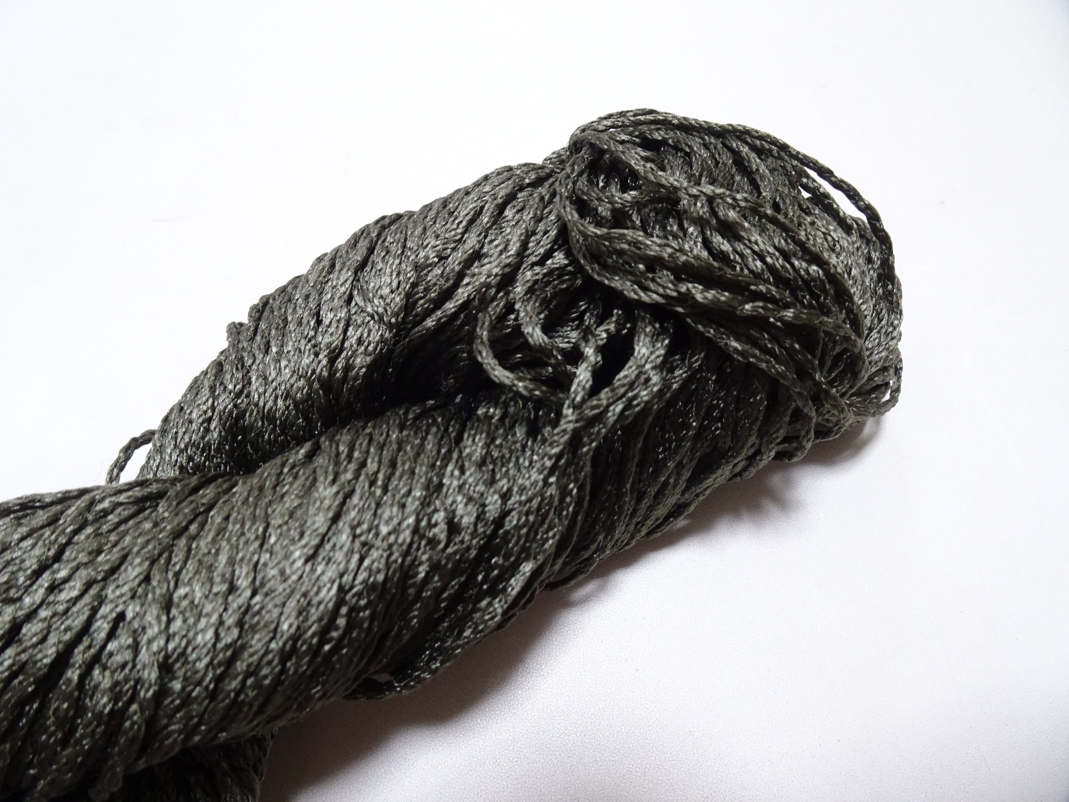 Japanese Tanaka Gen Silk – One-of-a-Kind Hand-Dyed Artistic Silk Thread, Rare Japanese Artisan Yarn, Limited Stock 19113