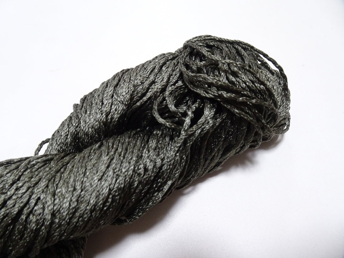 Japanese Tanaka Gen Silk – One-of-a-Kind Hand-Dyed Artistic Silk Thread, Rare Japanese Artisan Yarn, Limited Stock 19113