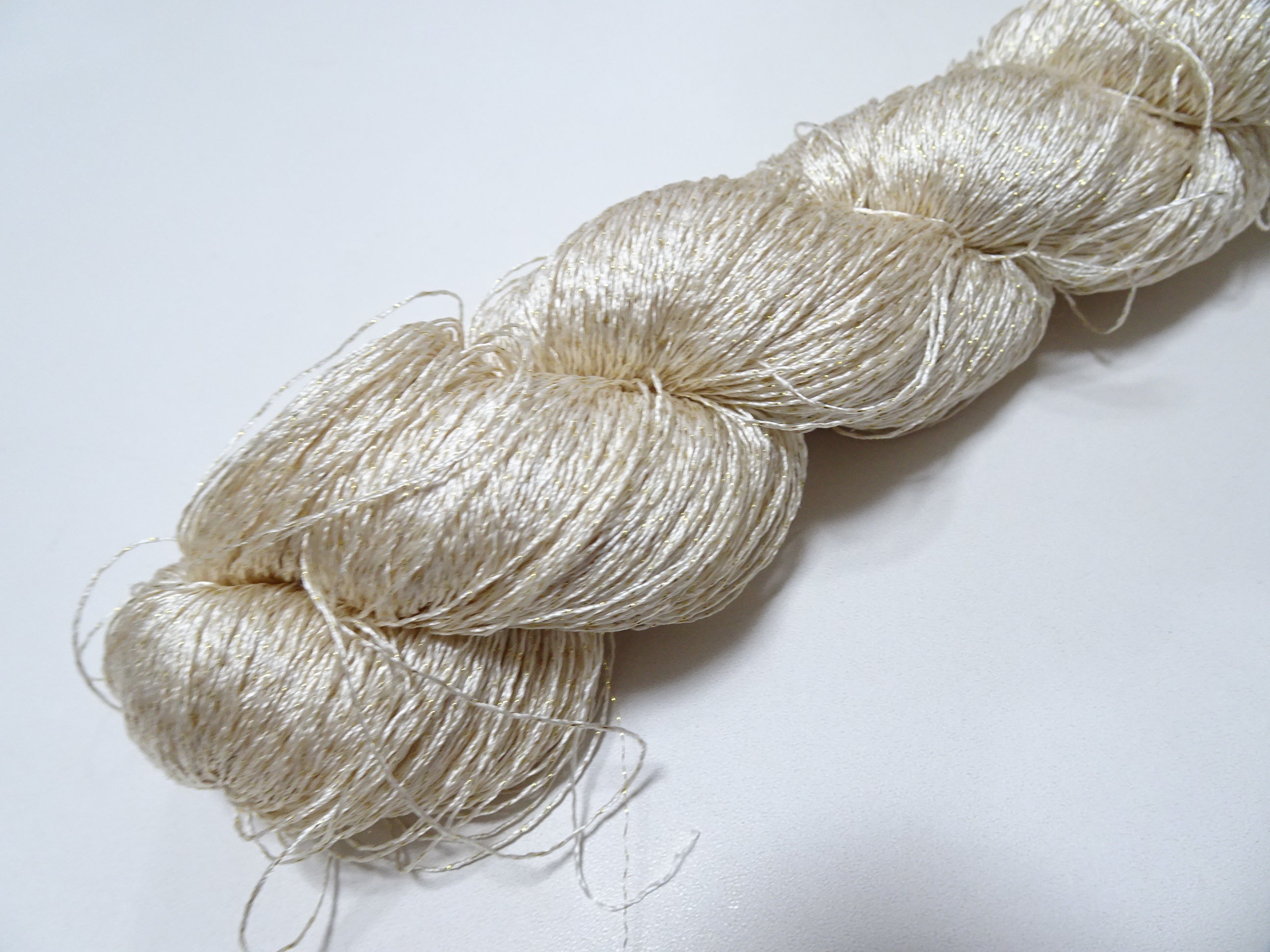 Japanese vintage high class rare silk thread Mixture of Gold embroidery 9516