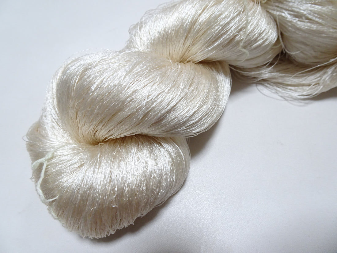 Japanese Vintage Twisted Silk Thread Embroidery 19883