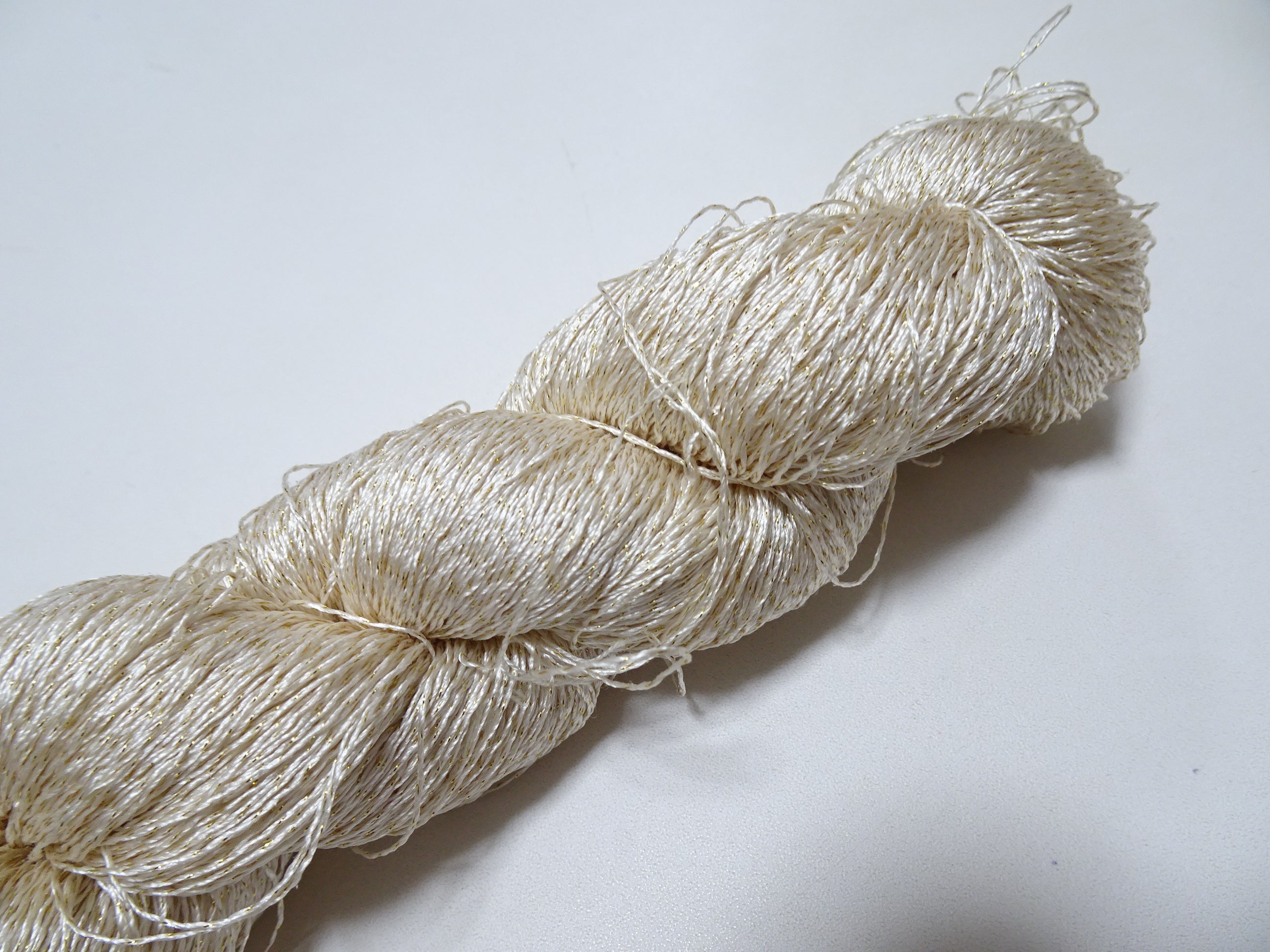 Japanese vintage high class rare silk thread Mixture of Gold embroidery 9516