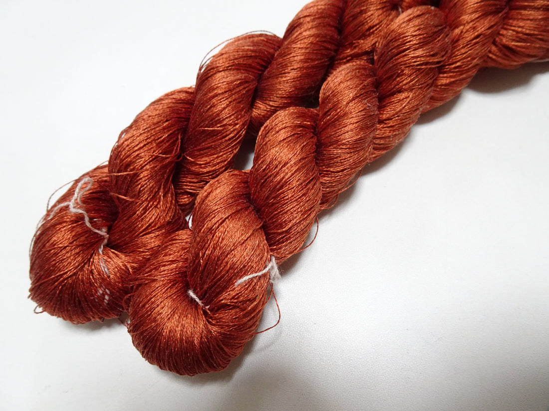 Japanese Vintage Twisted Silk Thread 2sets Embroidery 16954