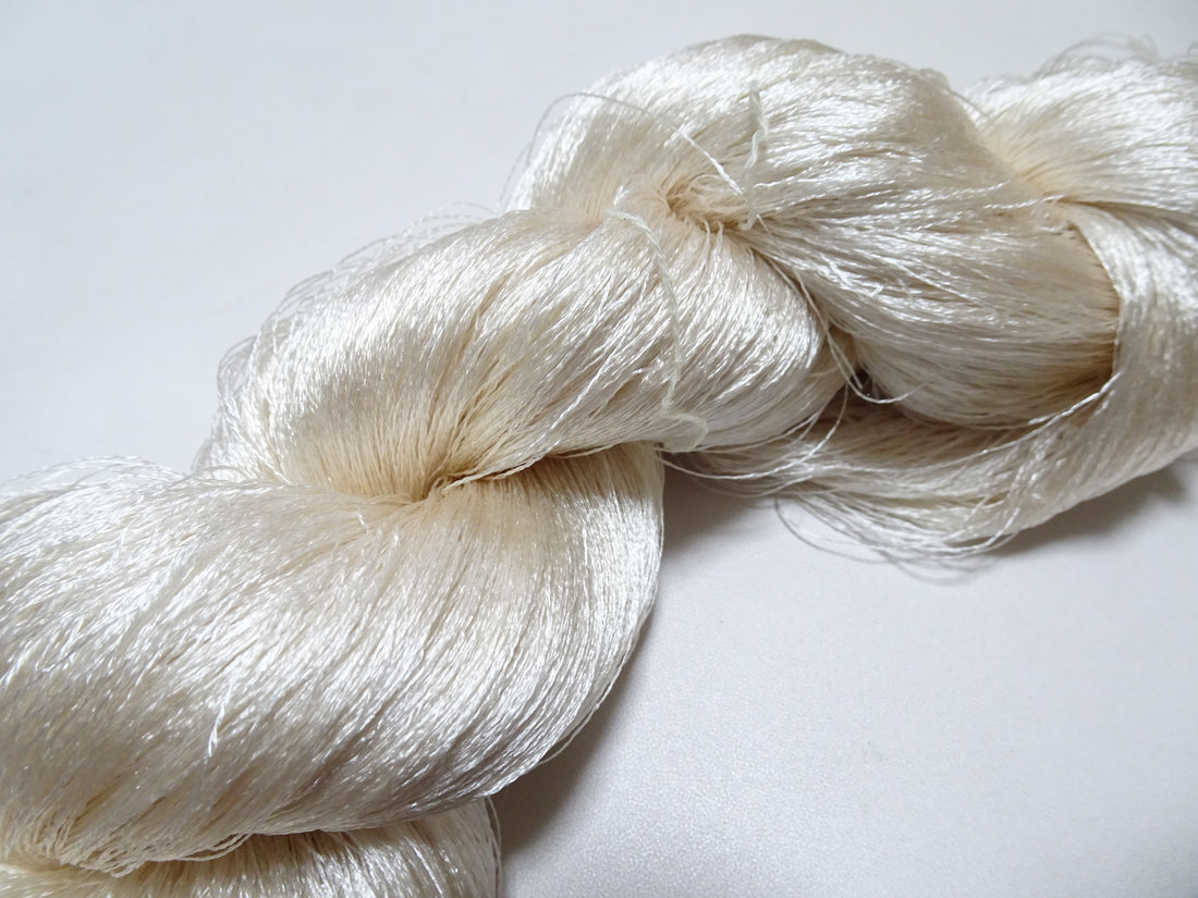 Japanese Vintage Twisted Silk Thread Embroidery 19883