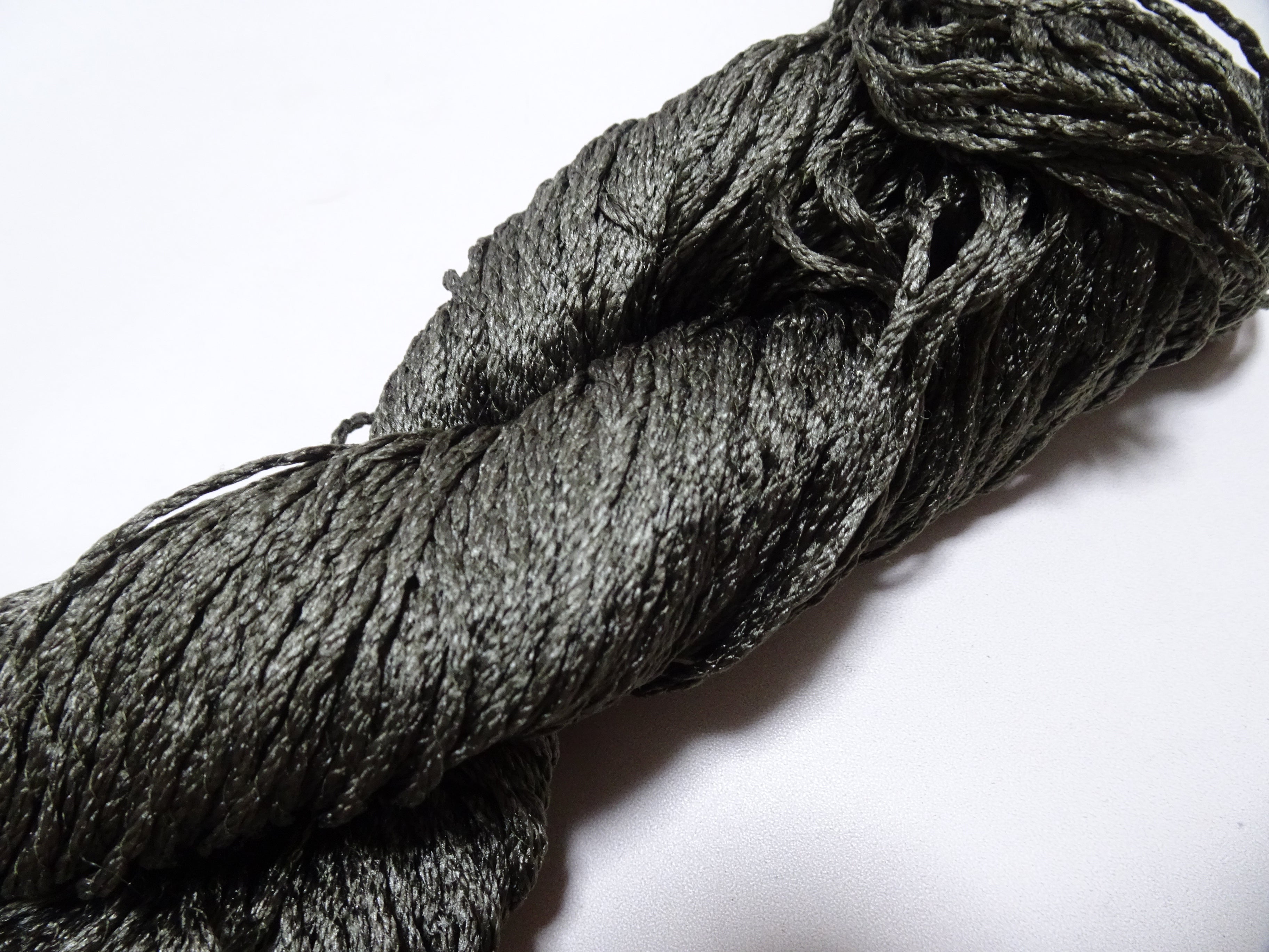 Japanese Tanaka Gen Silk – One-of-a-Kind Hand-Dyed Artistic Silk Thread, Rare Japanese Artisan Yarn, Limited Stock 19113