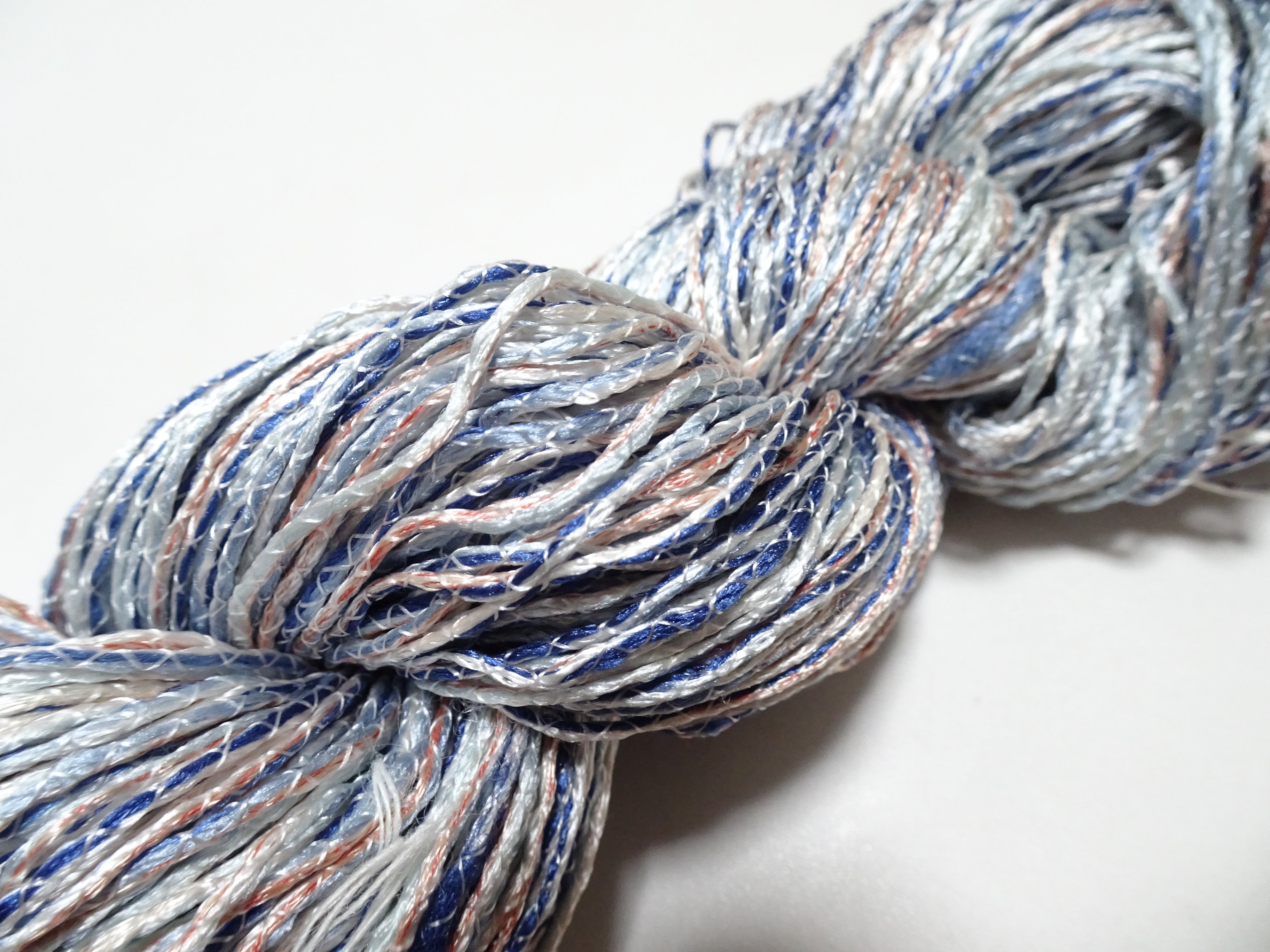 Japanese Tanaka Gen Silk – One-of-a-Kind Hand-Dyed Artistic Silk Thread, Rare Japanese Artisan Yarn, Limited Stock 16508