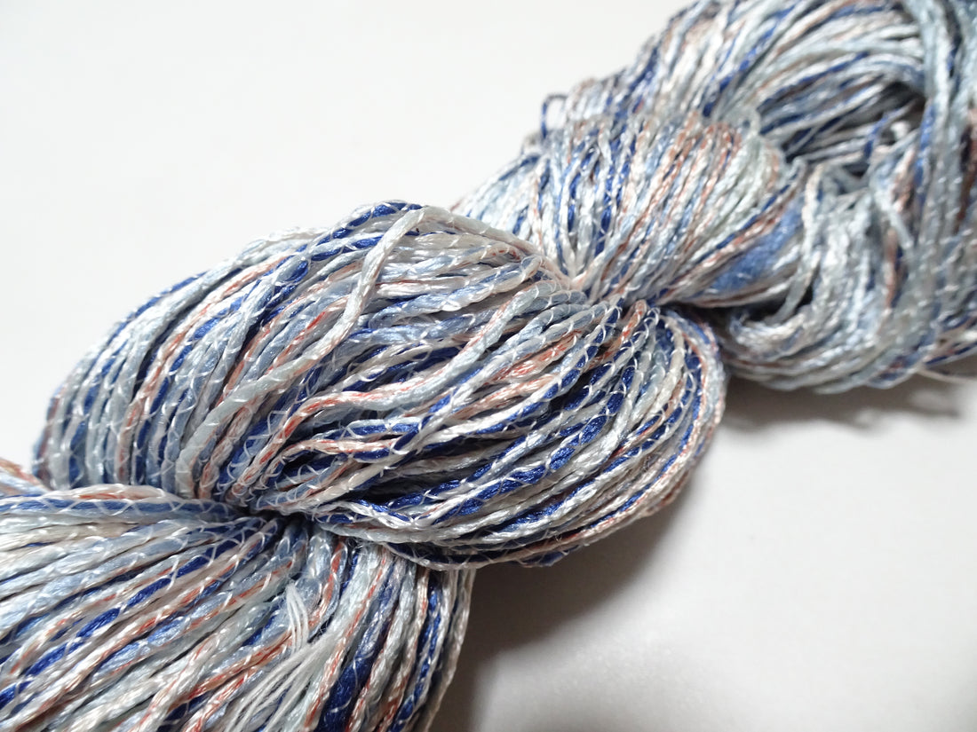 Japanese Tanaka Gen Silk – One-of-a-Kind Hand-Dyed Artistic Silk Thread, Rare Japanese Artisan Yarn, Limited Stock 16508