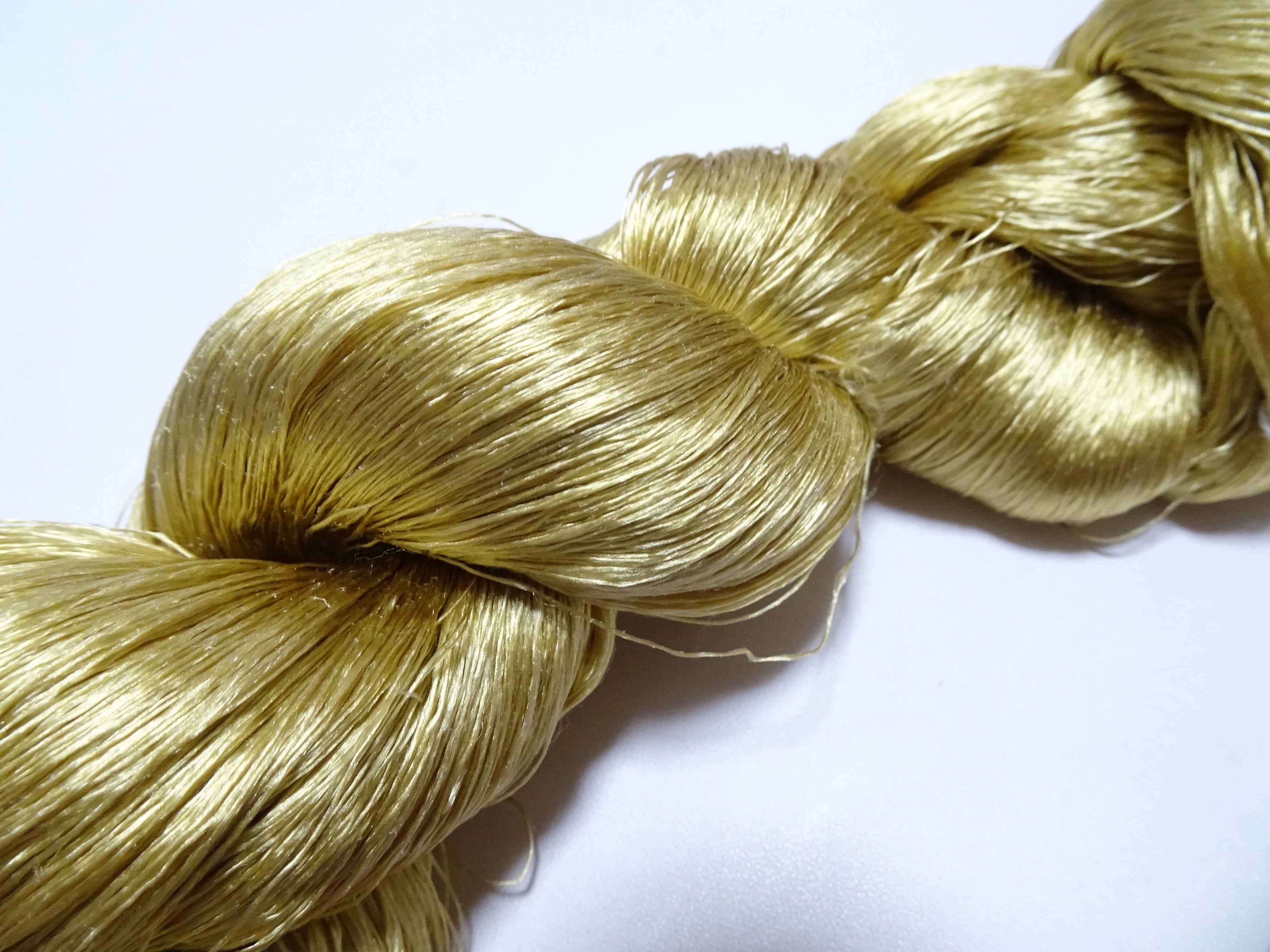 Japanese Vintage Loose Twisted Silk Thread Embroidery 16817