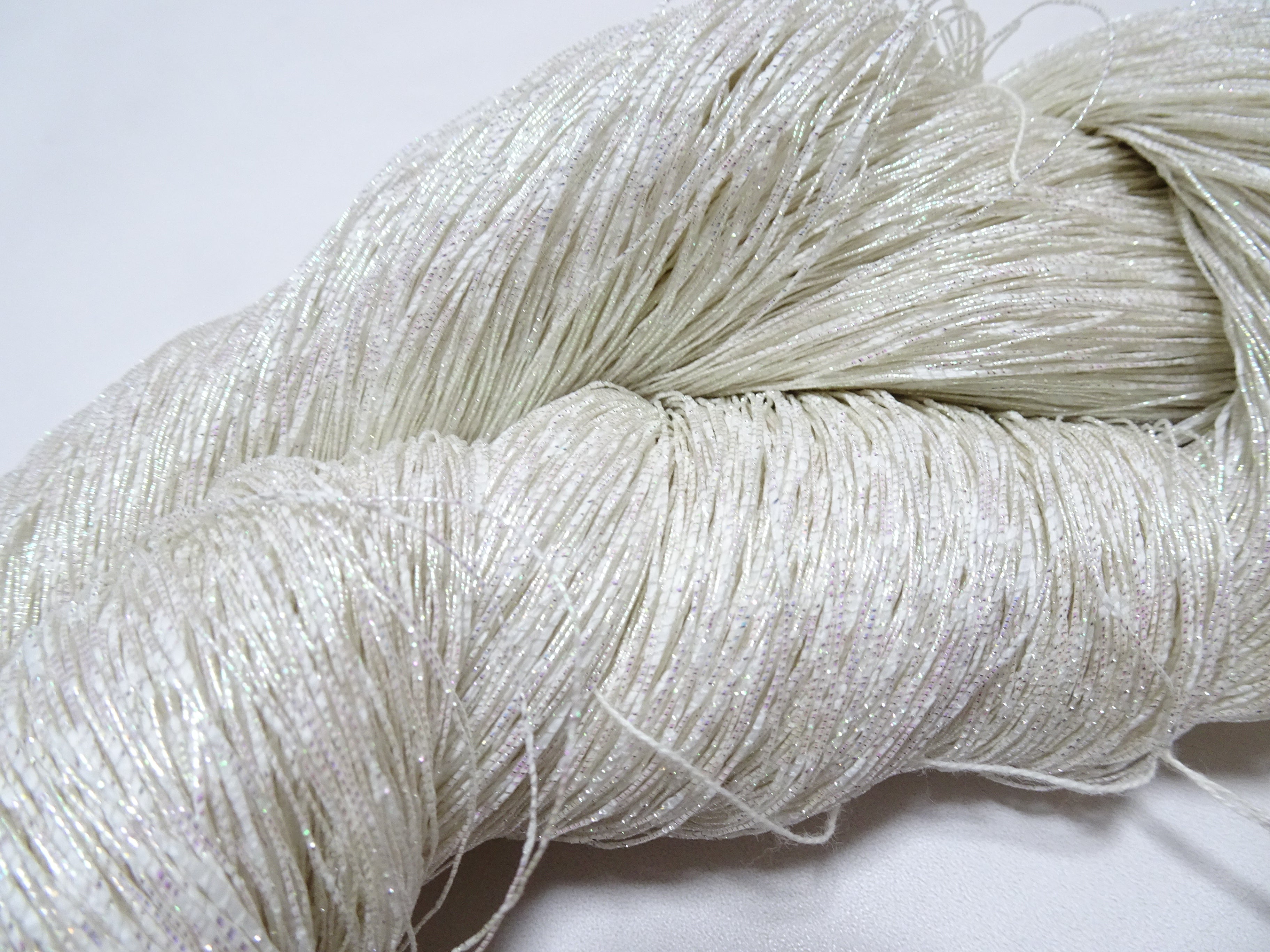 Japanese Vintage Sufu Tsumugi Metallic Thread Embroidery 16475