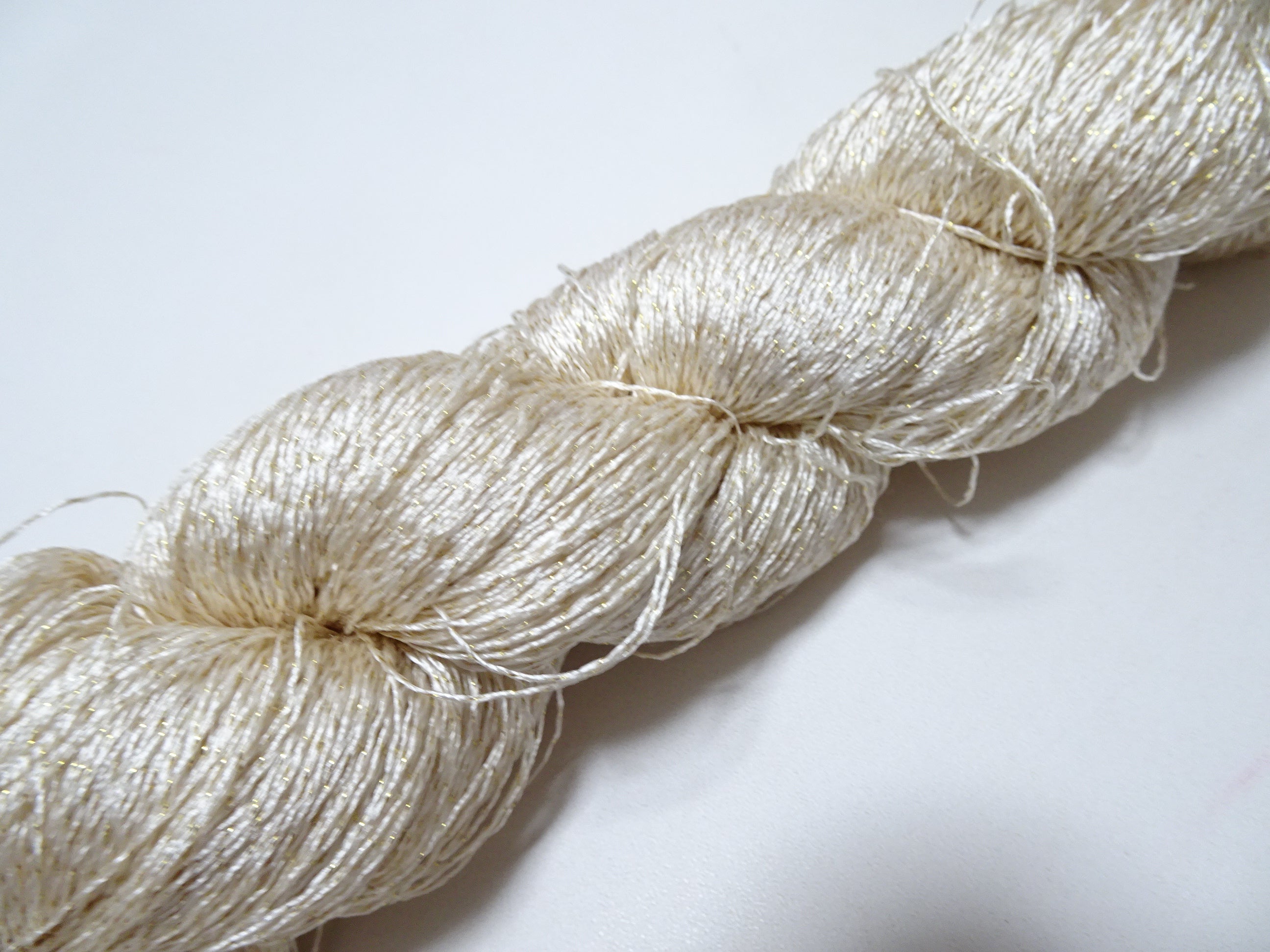 Japanese vintage high class rare silk thread Mixture of Gold embroidery 9516