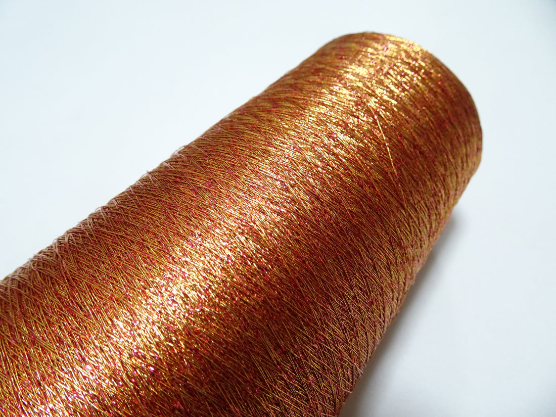 Super Special price! Japanese vintage metallic lame thread embroidery 5000M 9343