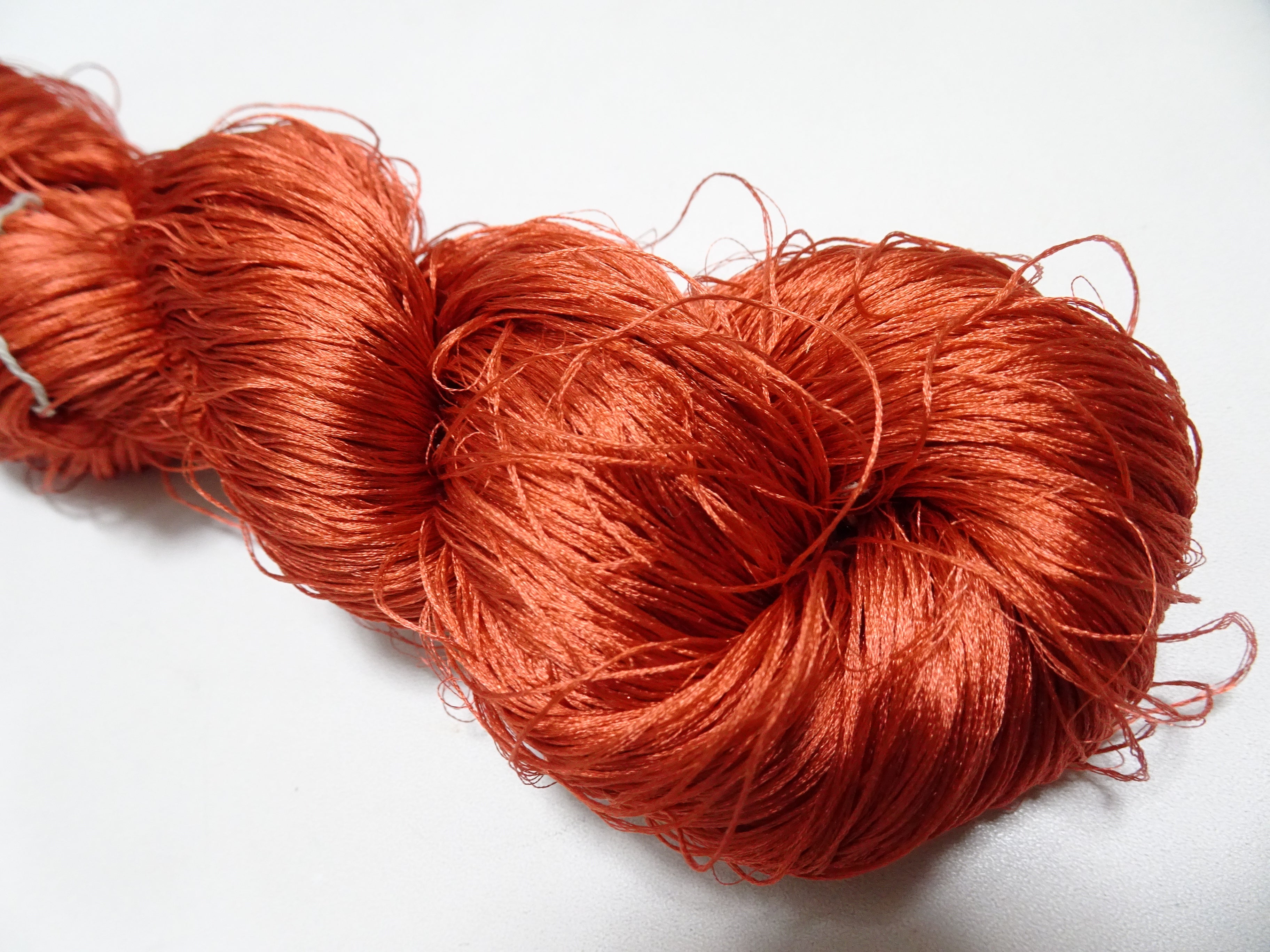 Japanese Vintage 6 Loose-Twist Silk Threads 19248