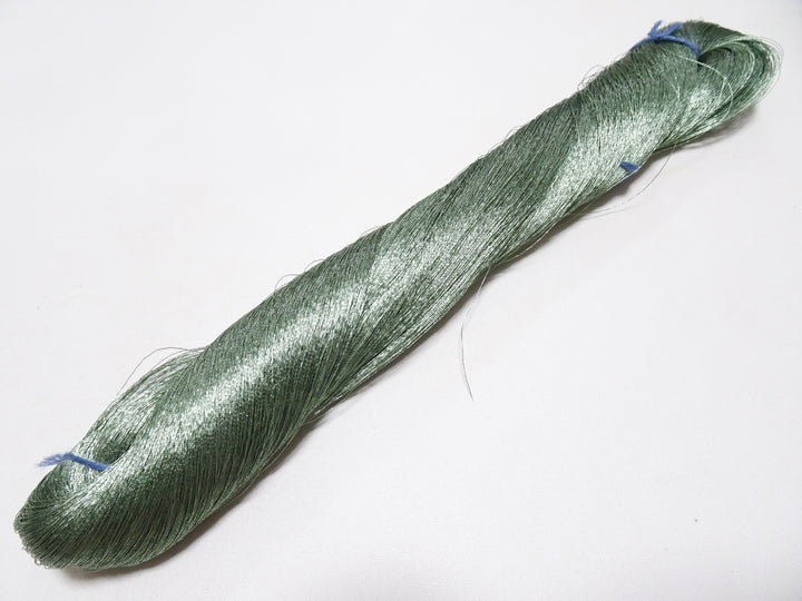 Japanese vintage rare Superb pure silver leaf thread color SA103 2000M