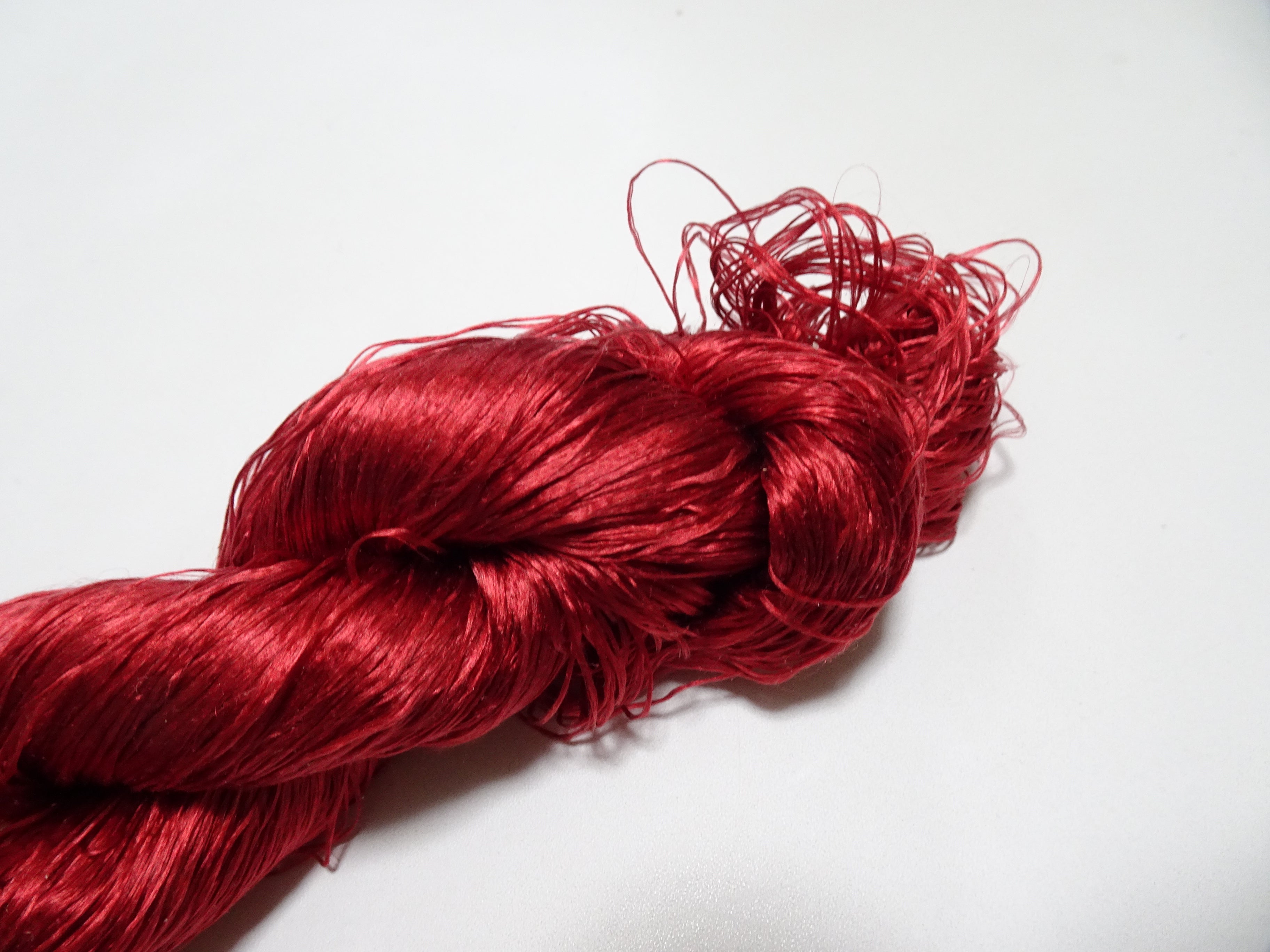 Japanese Vintage loose Twisted Silk Thread Embroidery 14538