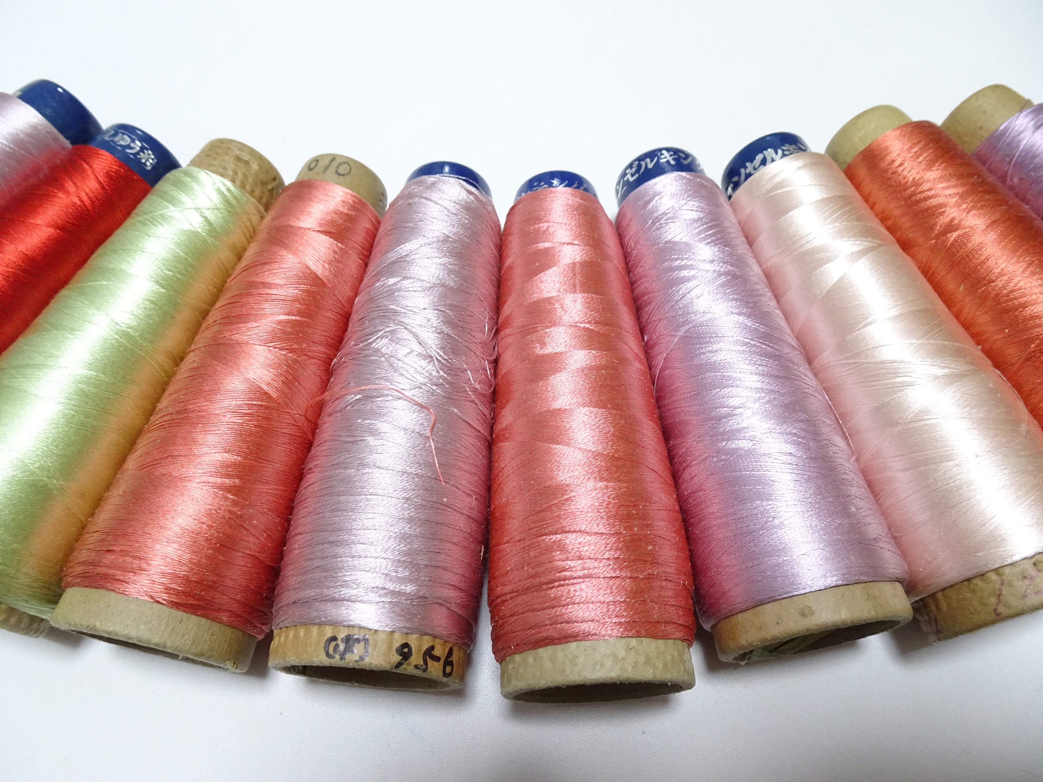 Special Price!! Japanese vintage silk thread 10sets embroidery Over 6,000 meters  16367