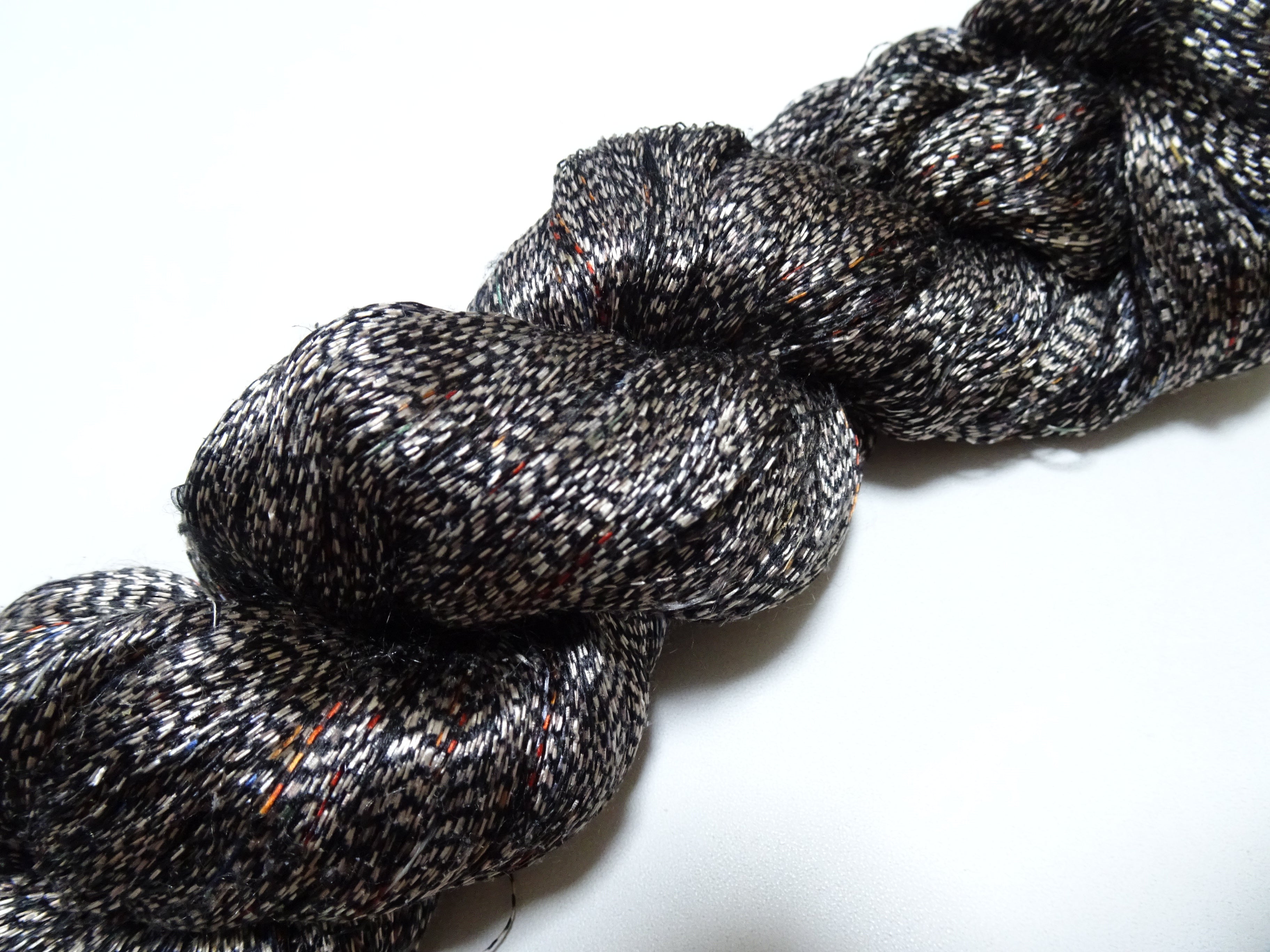 Japanese Vintage Super Rare Mud Dyeing kasuri loose Twisted Silk Thread Various Sets Embroidery & weave 15514
