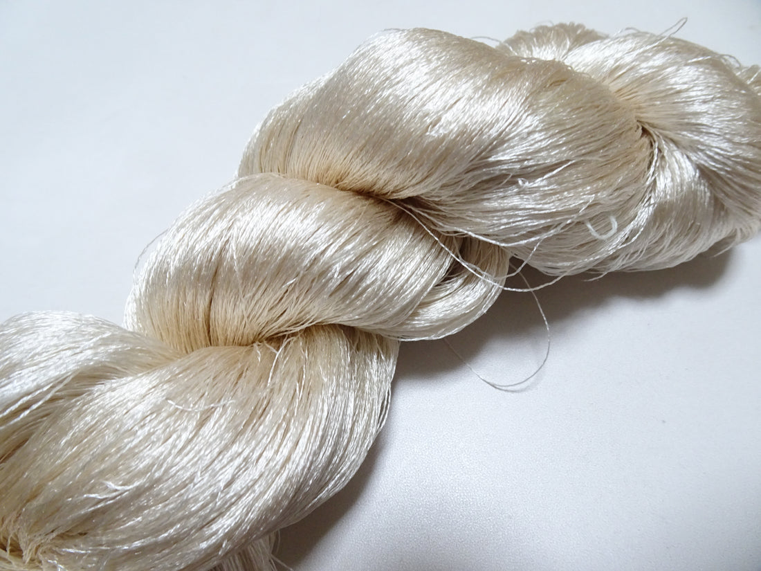 Japanese Vintage Twisted Silk Thread Embroidery 19884