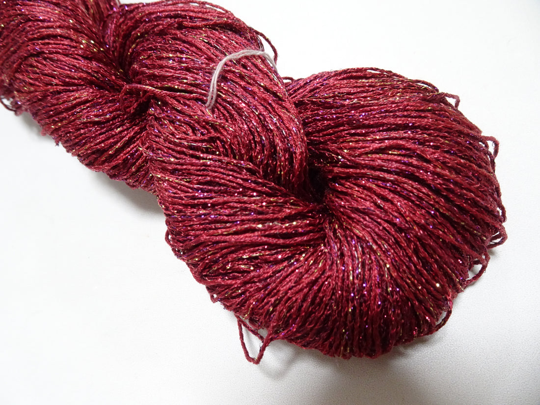 Japanese Tanaka Gen Silk – One-of-a-Kind Hand-Dyed Artistic Silk Thread, Rare Japanese Artisan Yarn, Limited Stock 19114