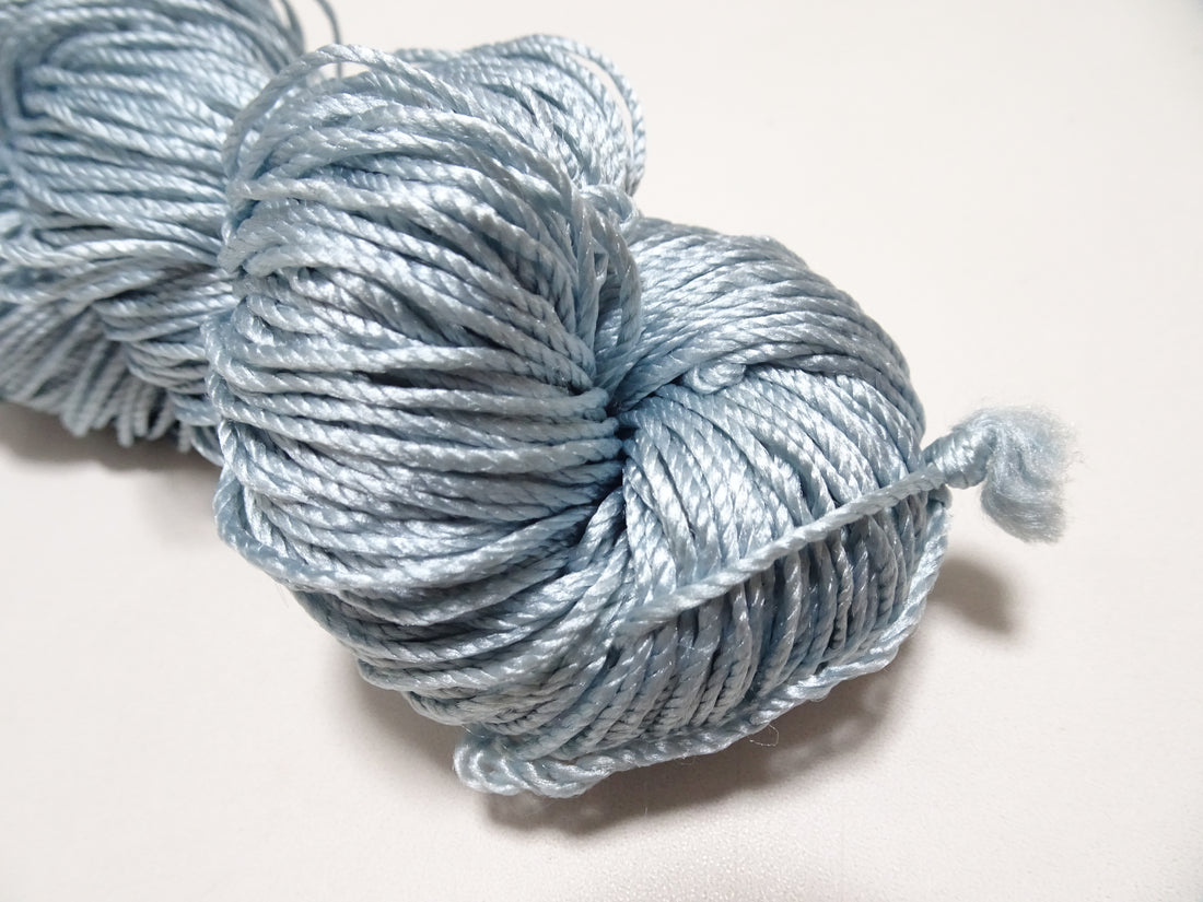 Japanese Tanaka Gen Silk – One-of-a-Kind Hand-Dyed Artistic Silk Thread, Rare Japanese Artisan Yarn, Limited Stock 16509